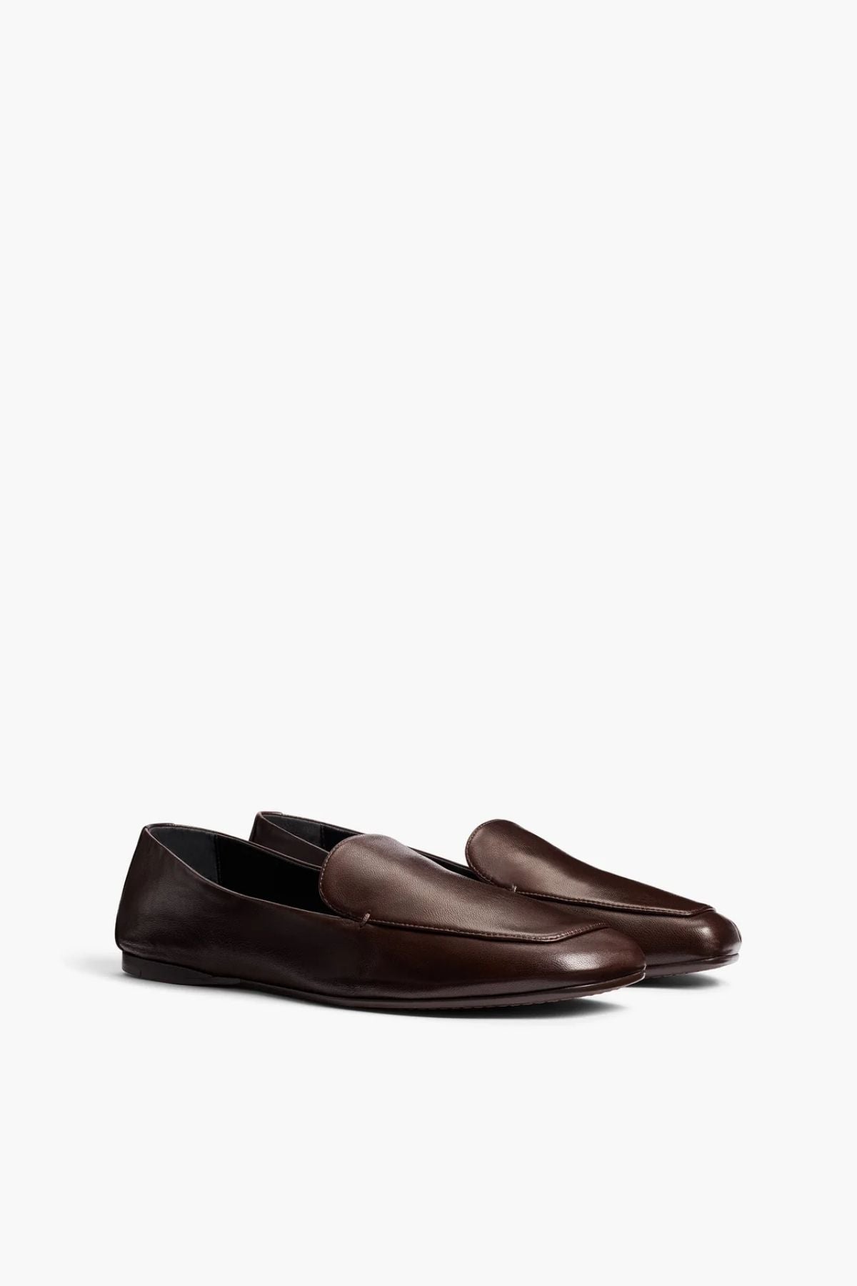 KHAITE Monroe Loafer - Chocolate