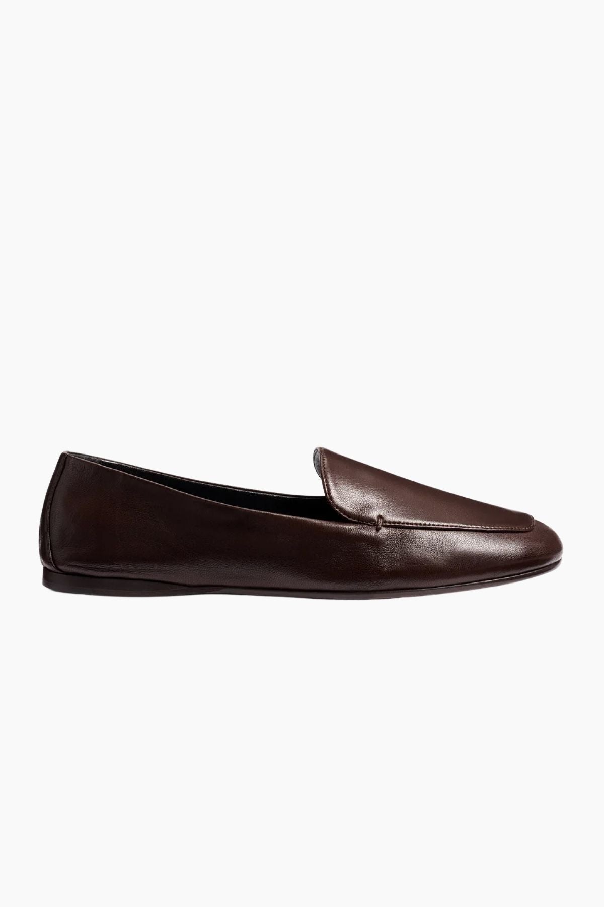 KHAITE Monroe Loafer - Chocolate