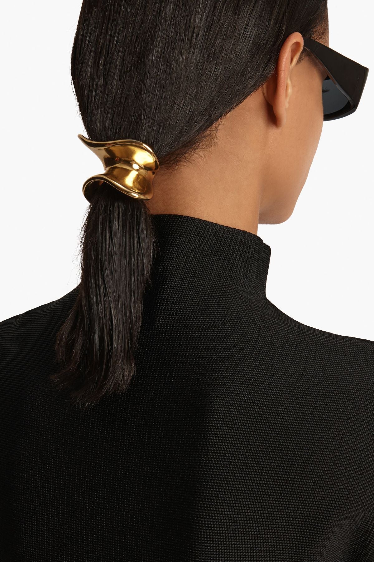 KHAITE Shadow Hair Cuff - Gold