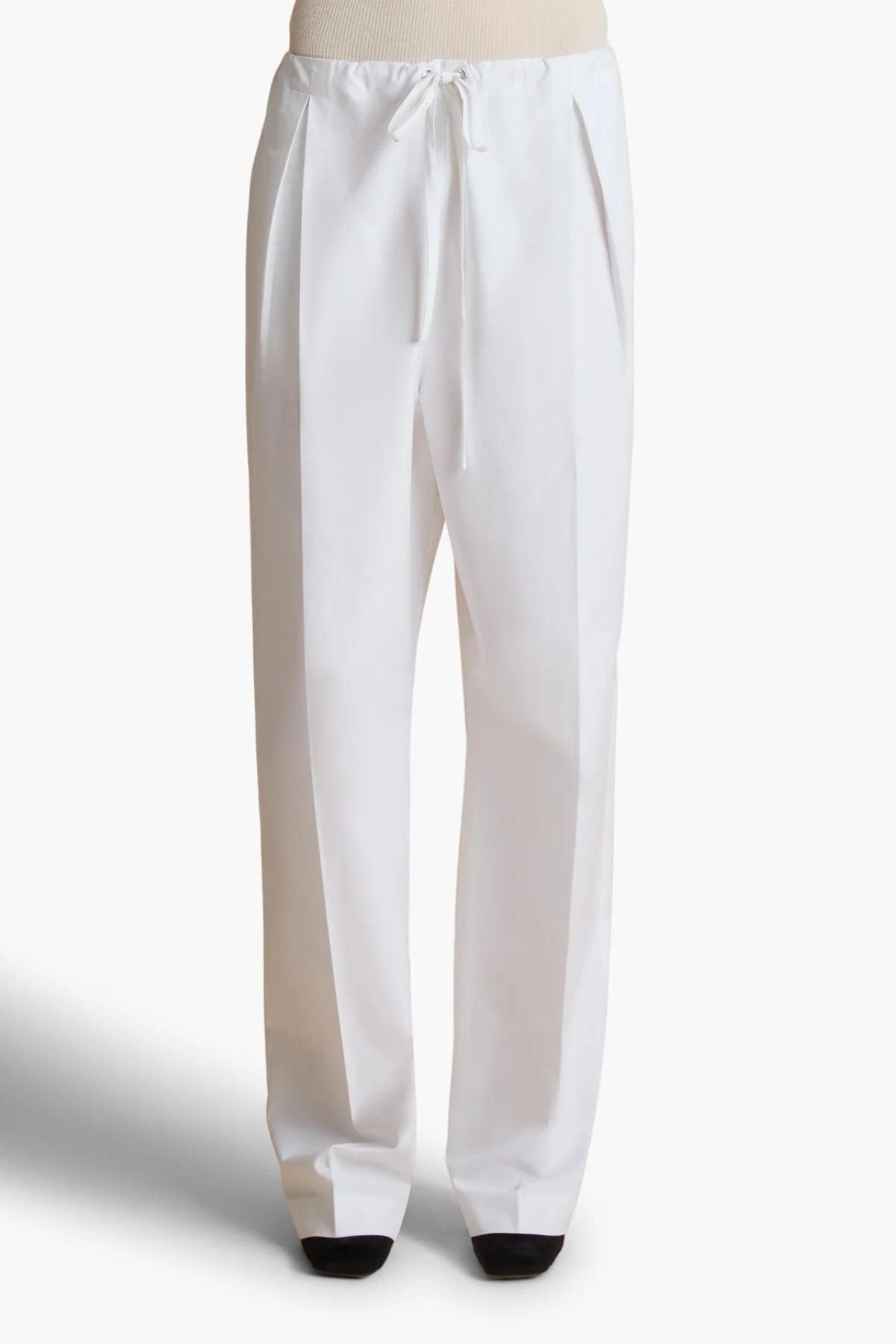 KHAITE Trenton Pant - White