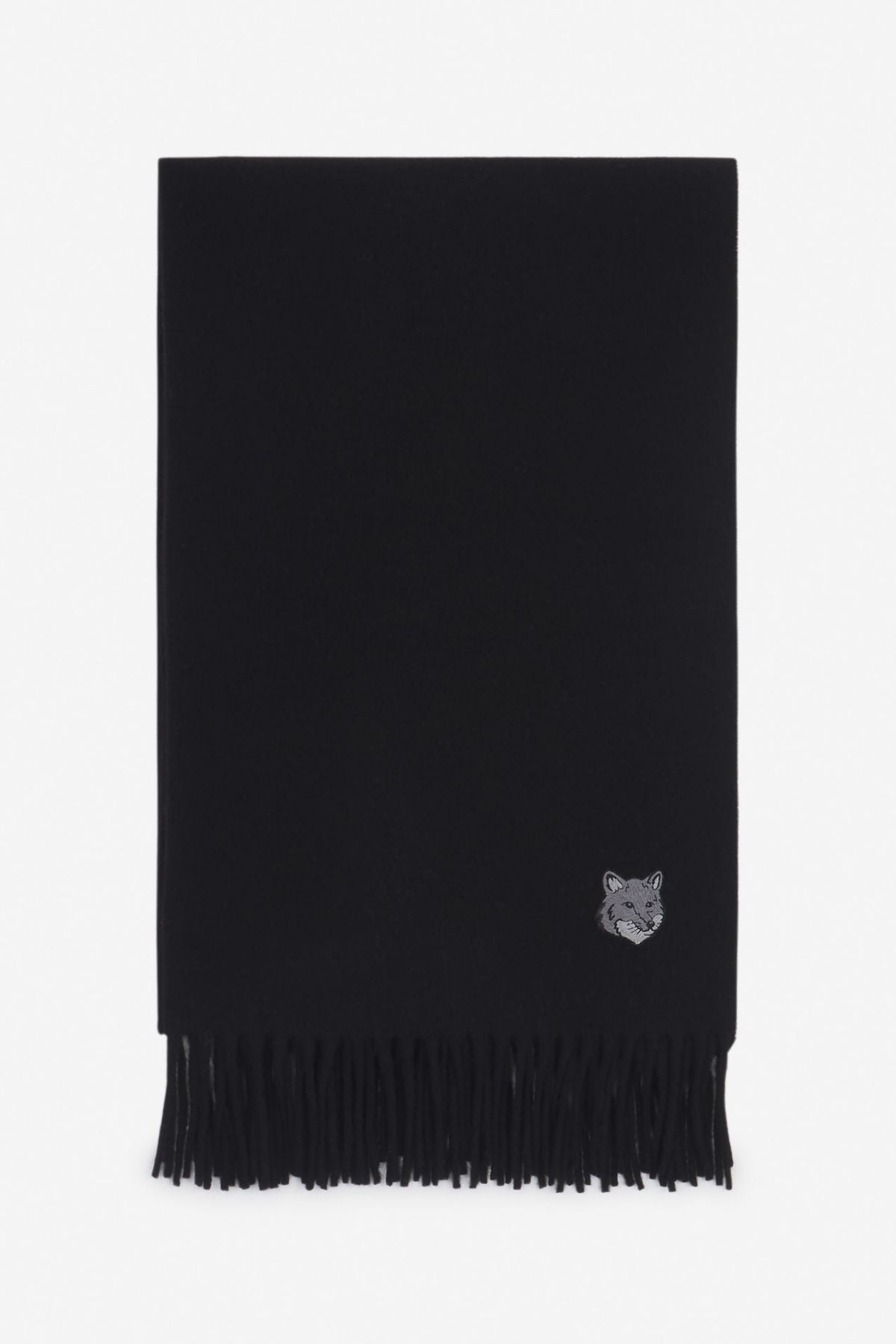 Maison Kitsuné Bold Fox Scarf - Black