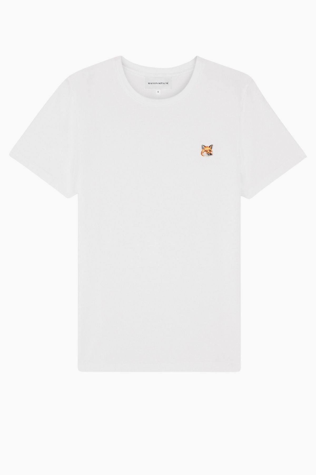 Maison Kitsuné Fox Head Patch T-Shirt - White