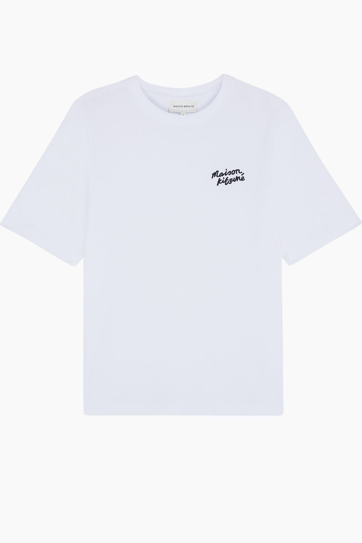 Maison Kitsuné Handwriting T-Shirt - White/ Black