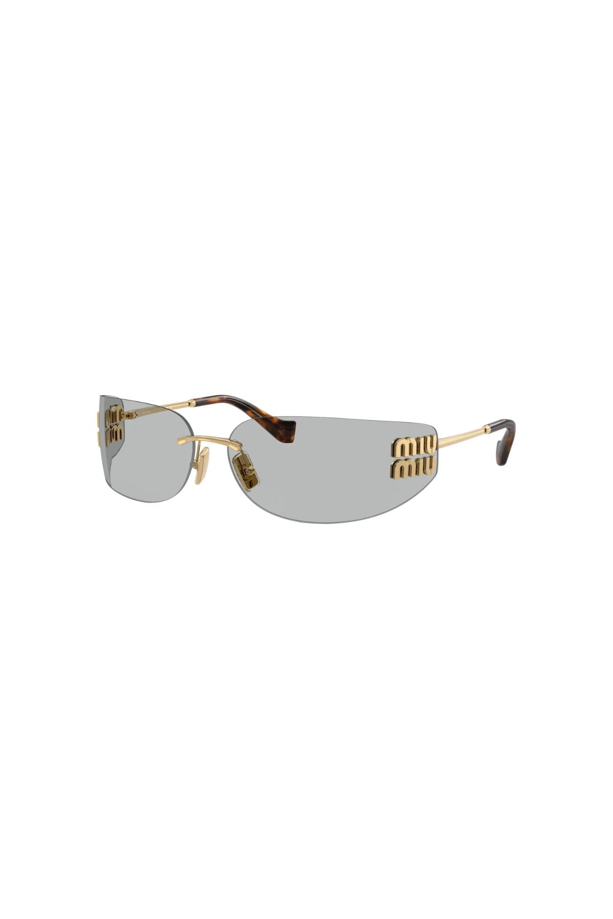 Miu Miu Sunglasses - Gold/ Light Grey