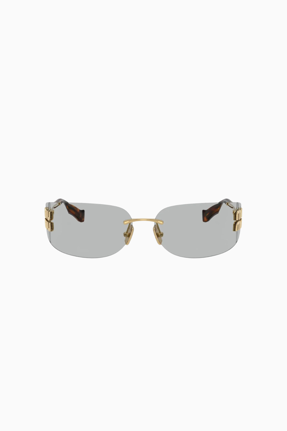 Miu Miu Sunglasses - Gold/ Light Grey