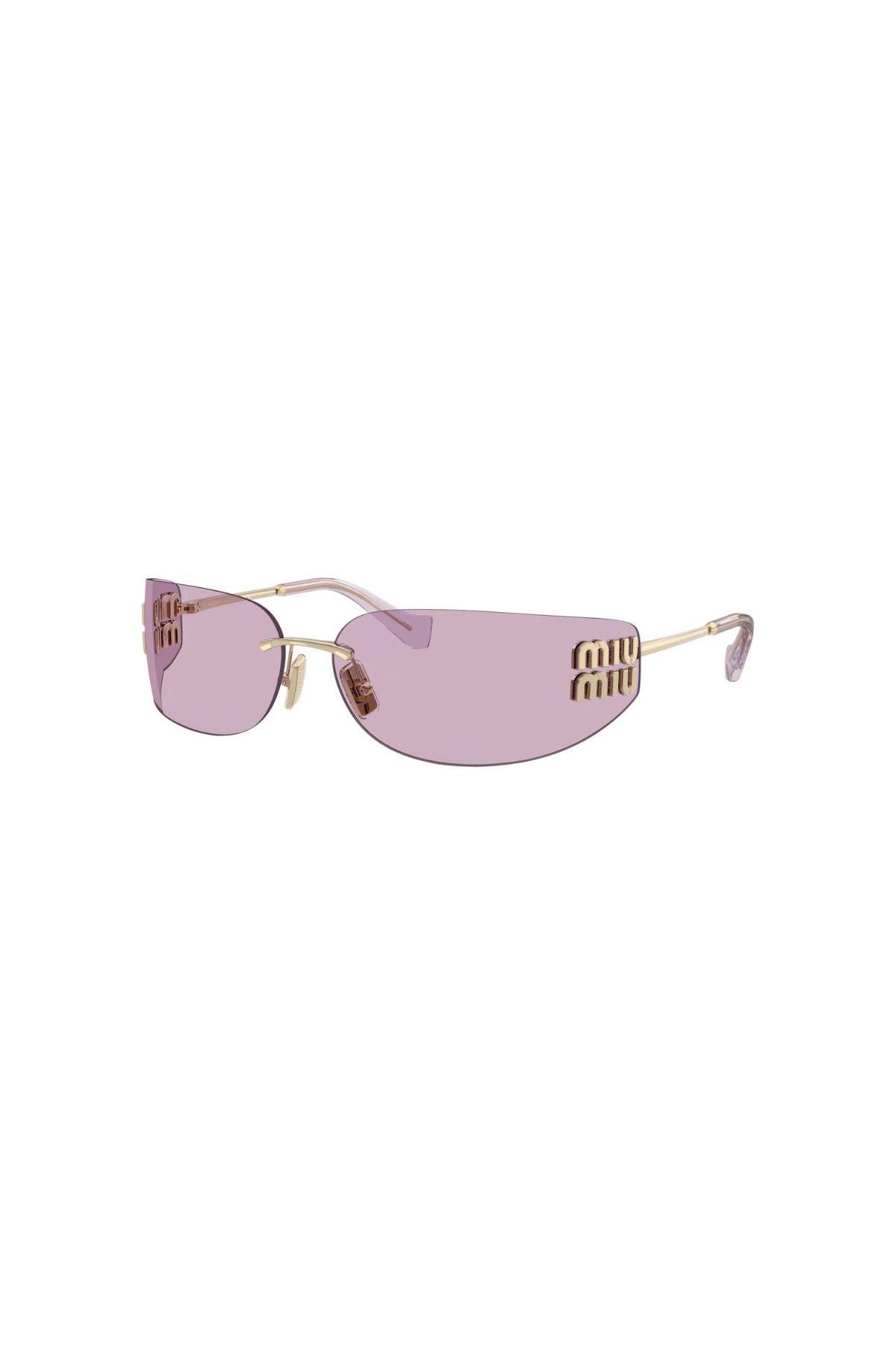 Miu Miu Sunglasses - Pale Gold/ Pink