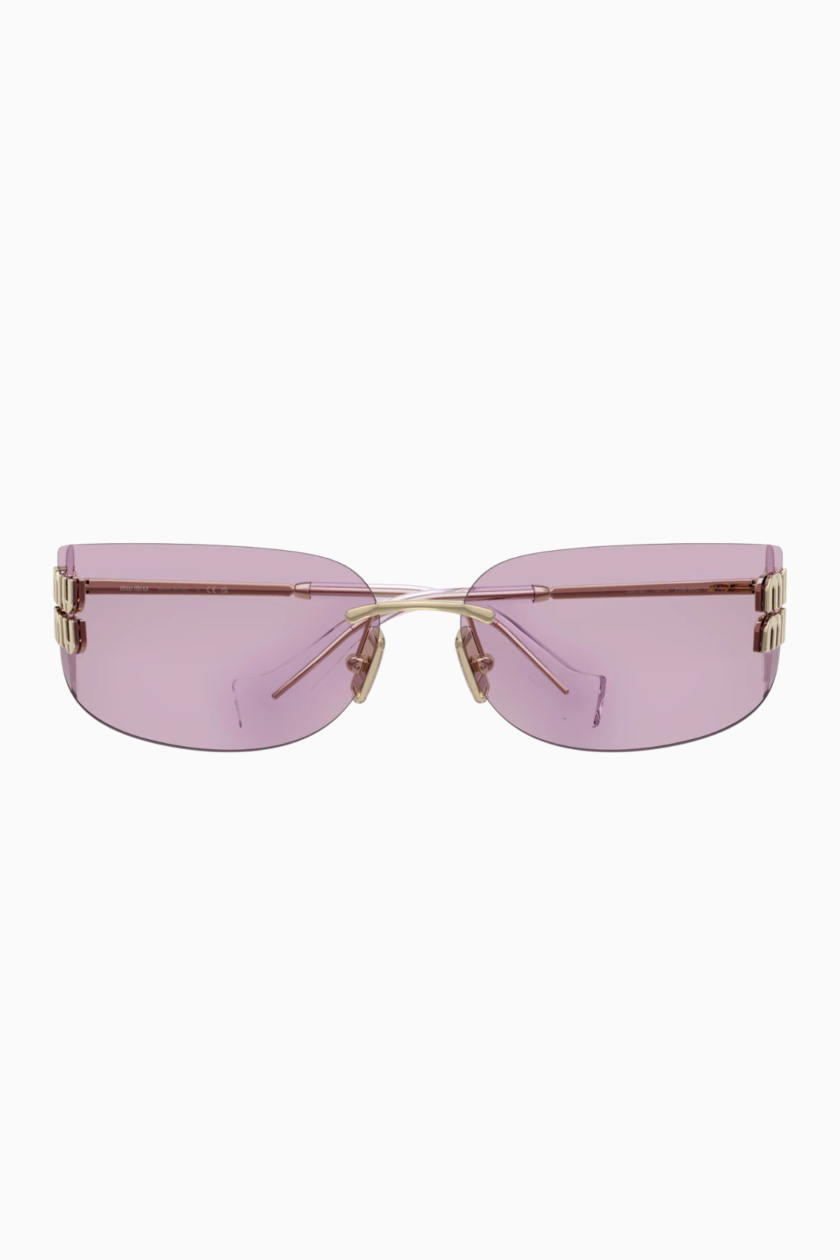 Miu Miu Sunglasses - Pale Gold/ Pink