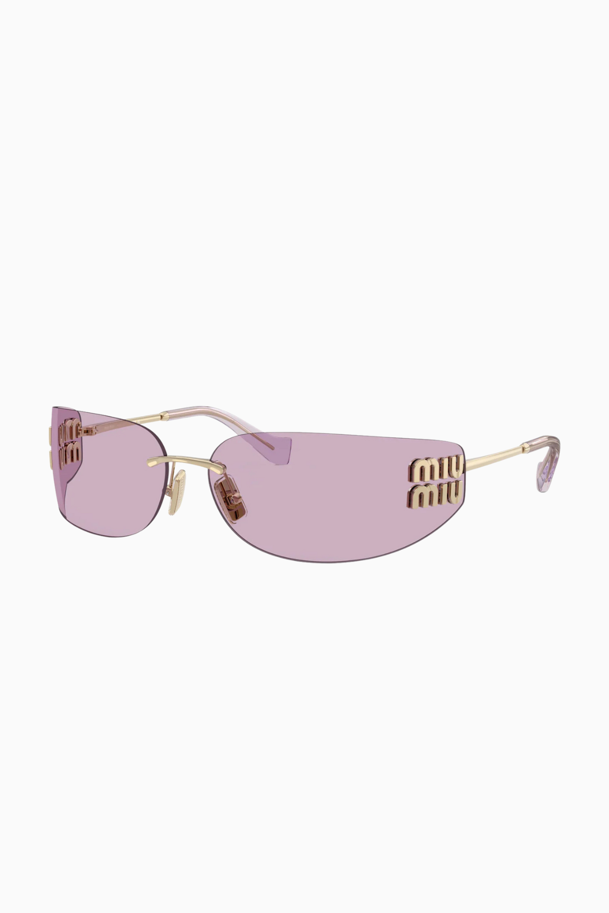 Miu Miu Sunglasses - Pale Gold/ Pink