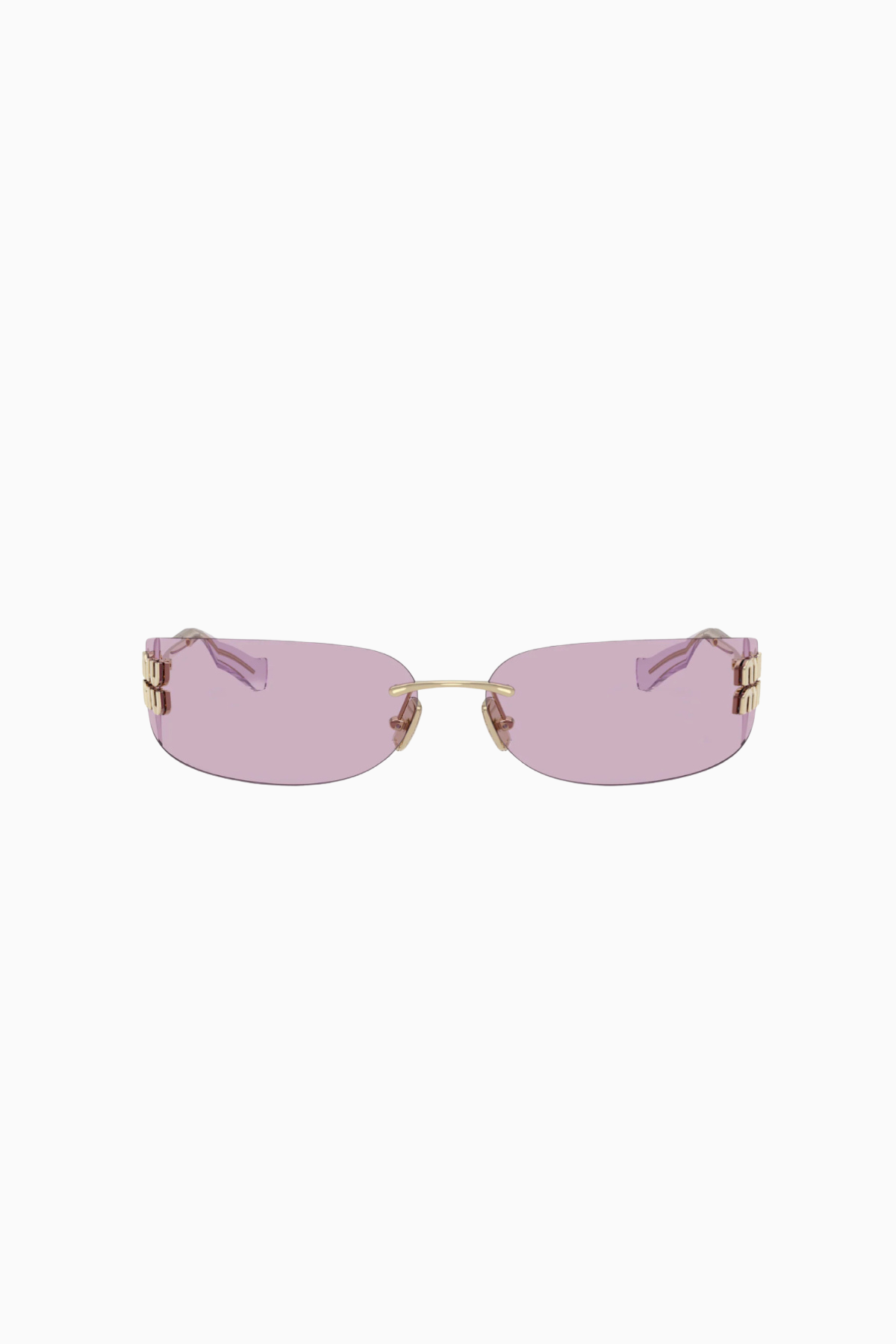 Miu Miu Sunglasses - Pale Gold/ Pink