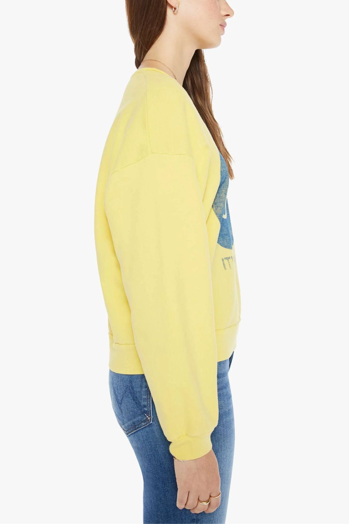 MOTHER The Drop Square Sweatshirt - It's OK