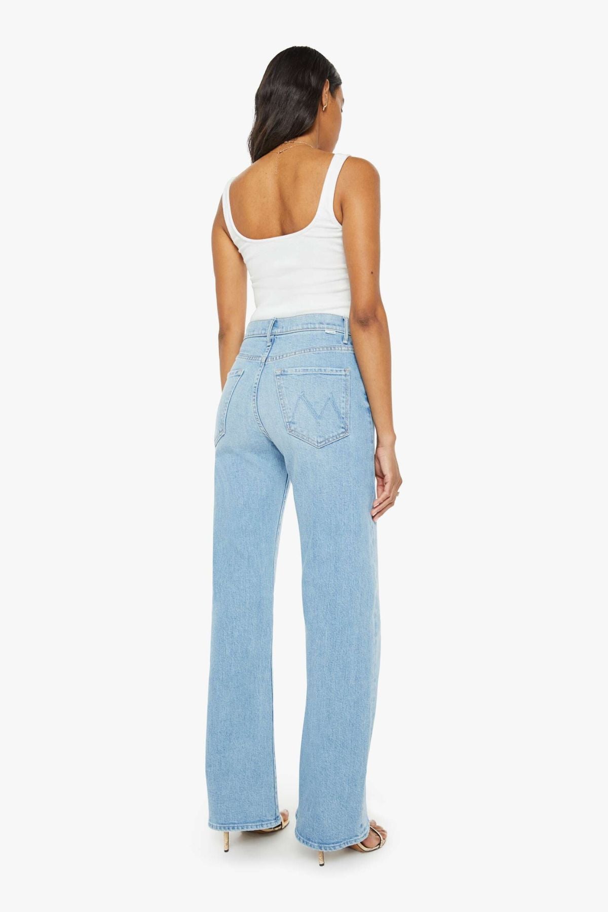 MOTHER The Lasso Sneak Jeans - Ivy League Cowboy