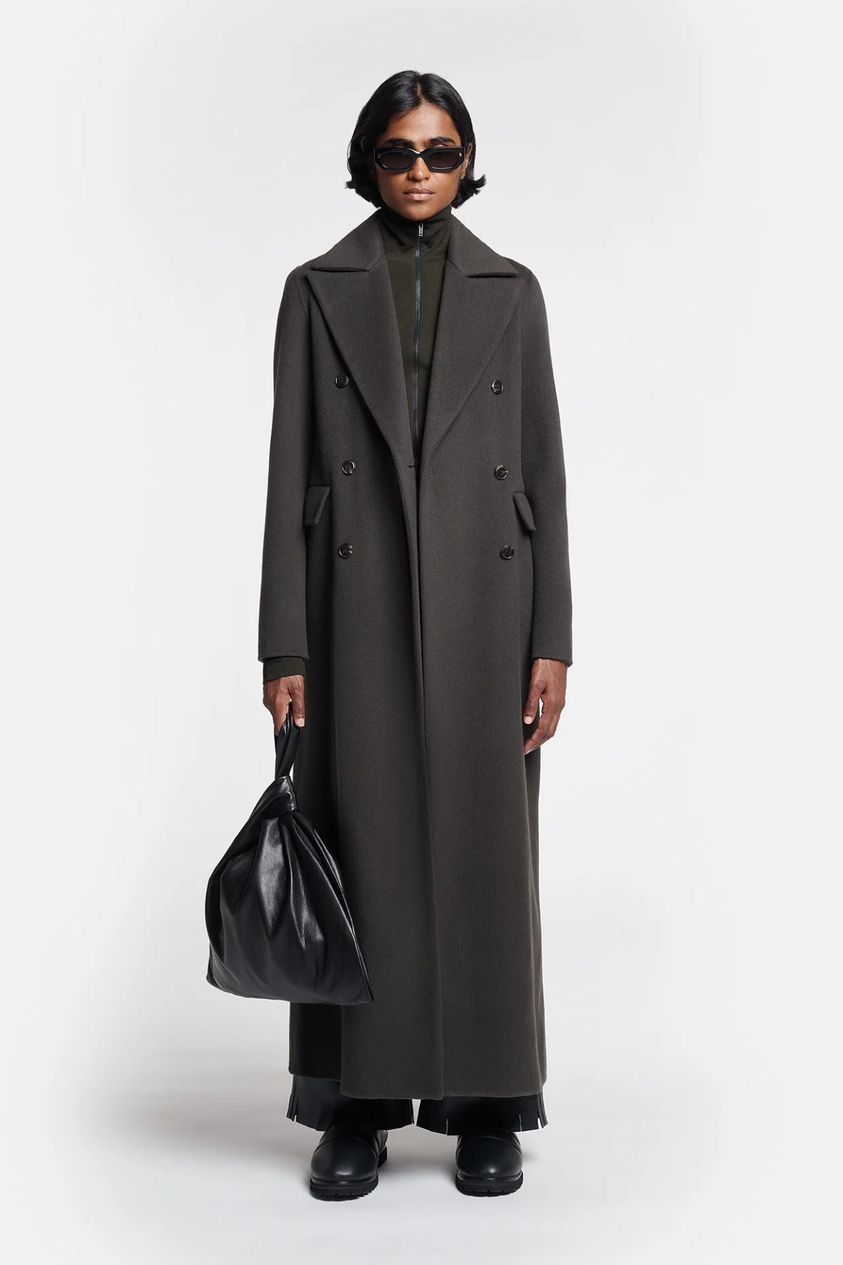 Nanushka Damira Coat - Anthracite