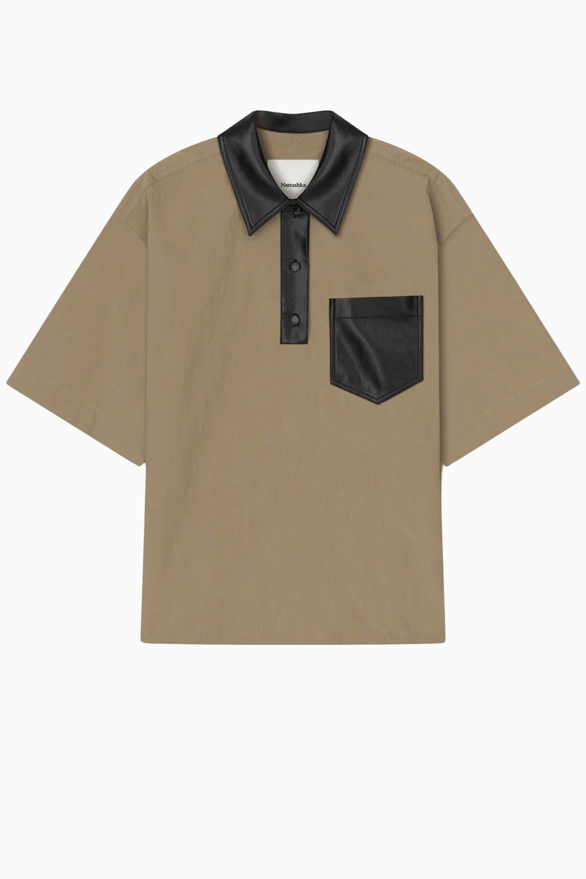 Nanushka Sanvy Top - Muted Khaki