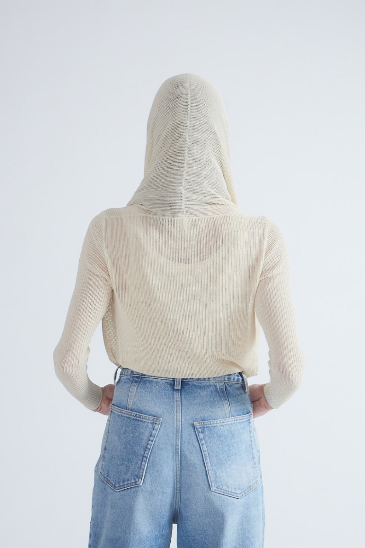 Petar Petrov The Island Hoodie Top - Ivory