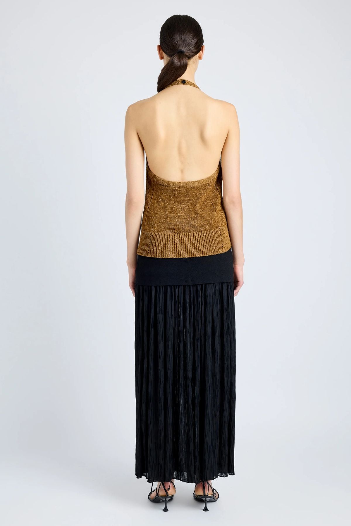 Proenza Schouler Leona Top - Ochre