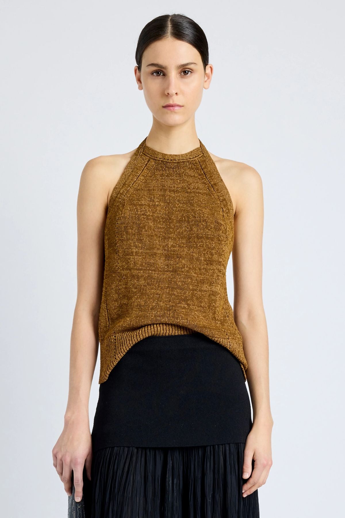 Proenza Schouler Leona Top - Ochre