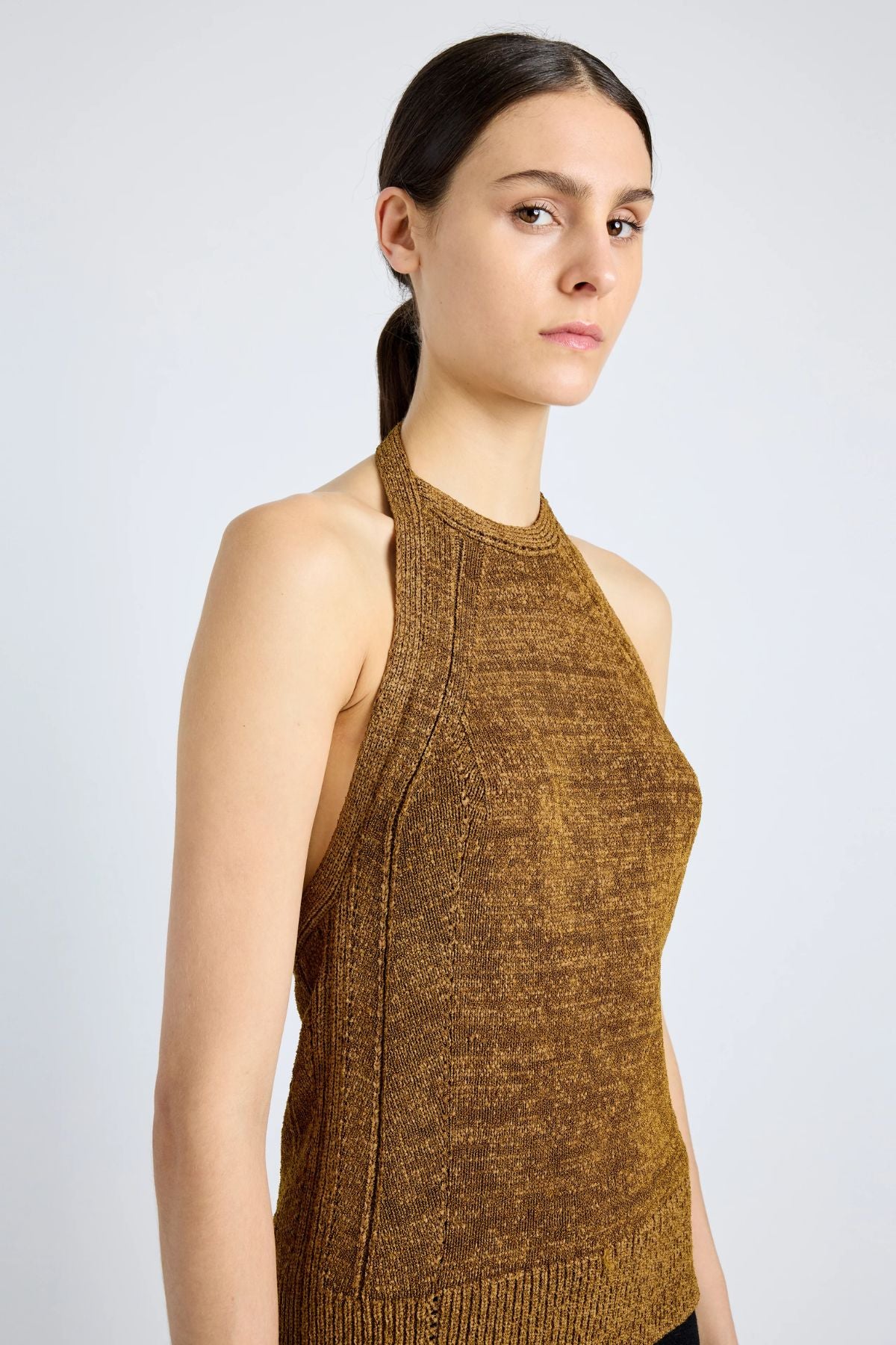 Proenza Schouler Leona Top - Ochre