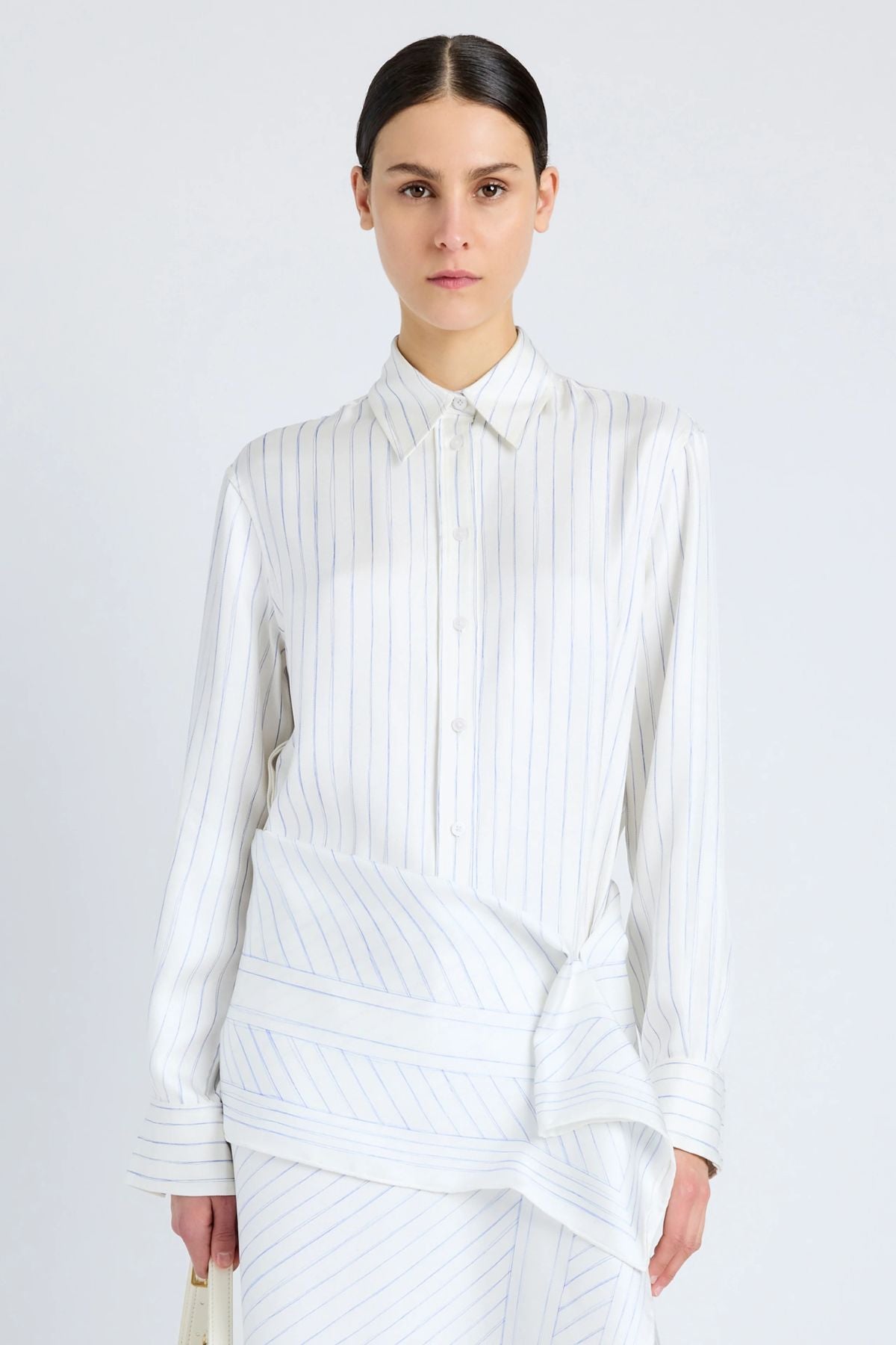 Proenza Schouler Madison Shirt - Ivory Multi