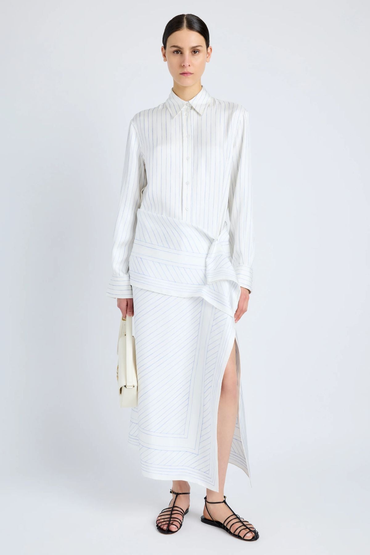 Proenza Schouler Madison Shirt - Ivory Multi