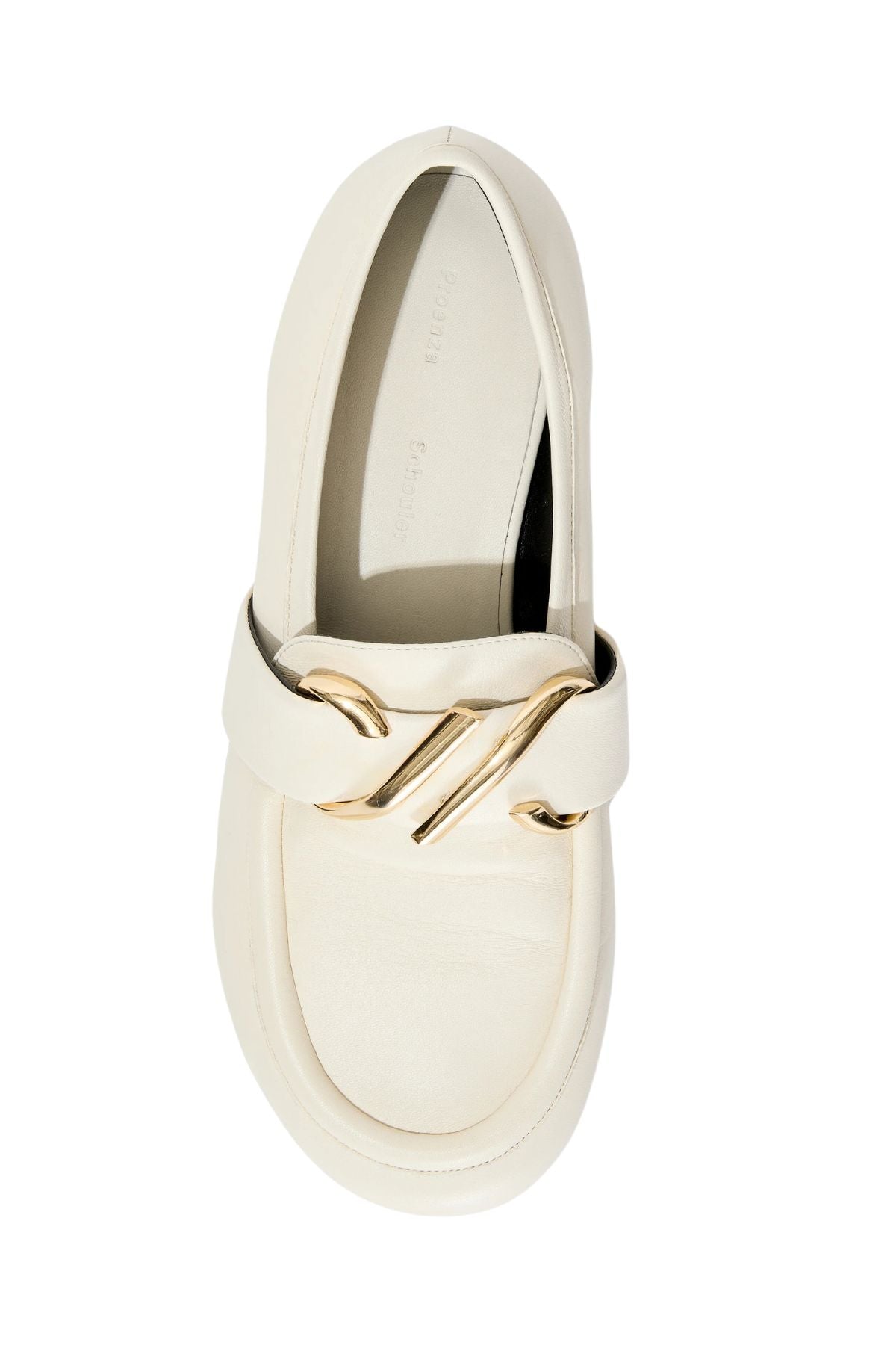 Proenza Schouler Monogram Loafers - Natural Nappa