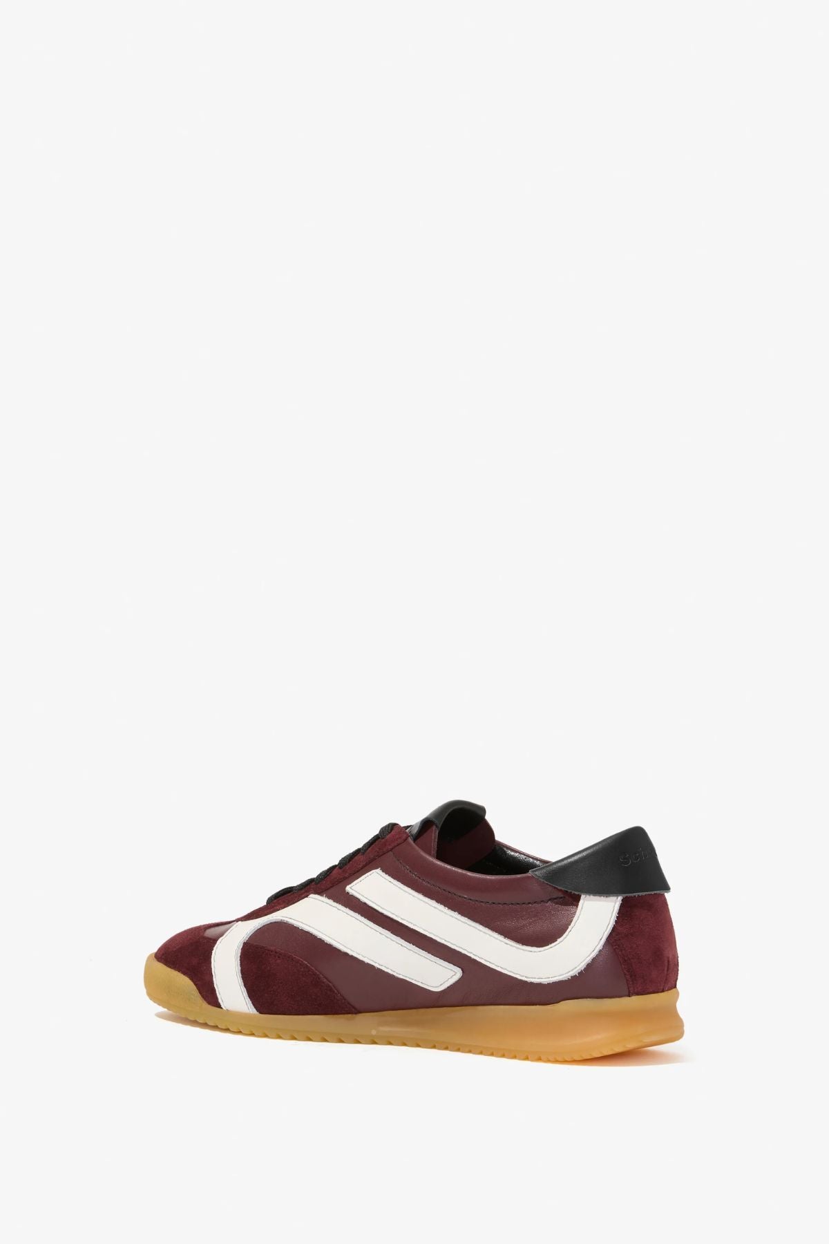 Proenza Schouler Track Sneakers - Oxblood/ Ivory