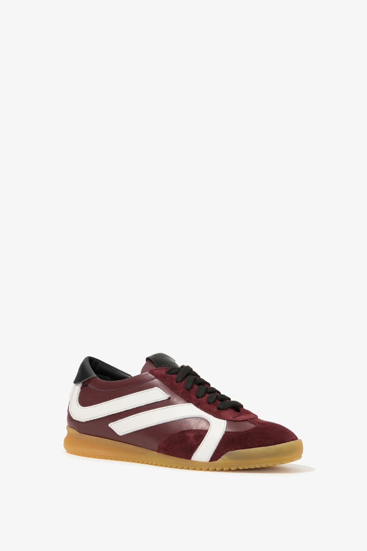 Proenza Schouler Track Sneakers - Oxblood/ Ivory