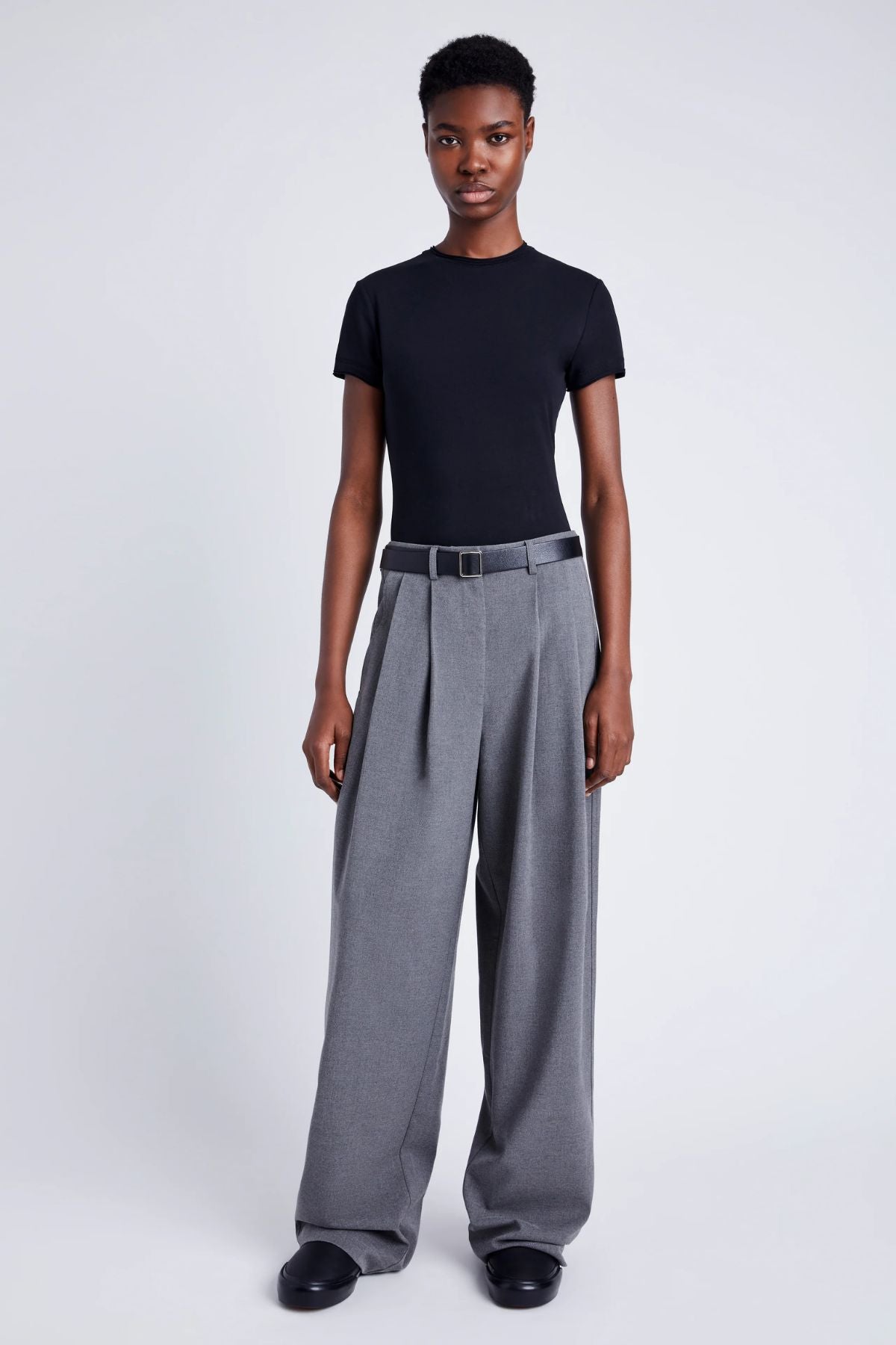 Proenza Schouler White Label Eleanor Pant - Grey Melange