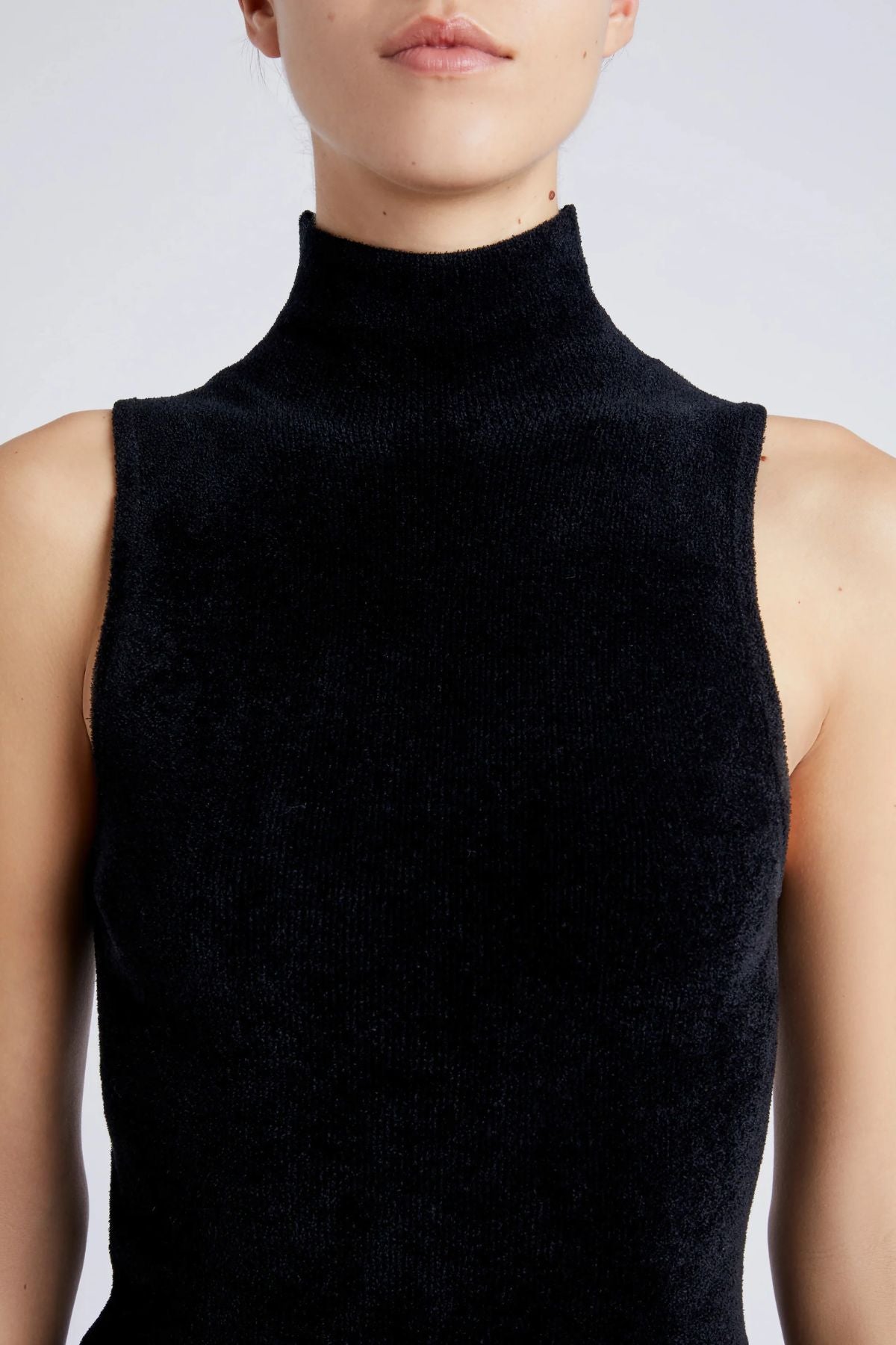 Proenza Schouler White Label Mackenzie Turtleneck Knit - Black