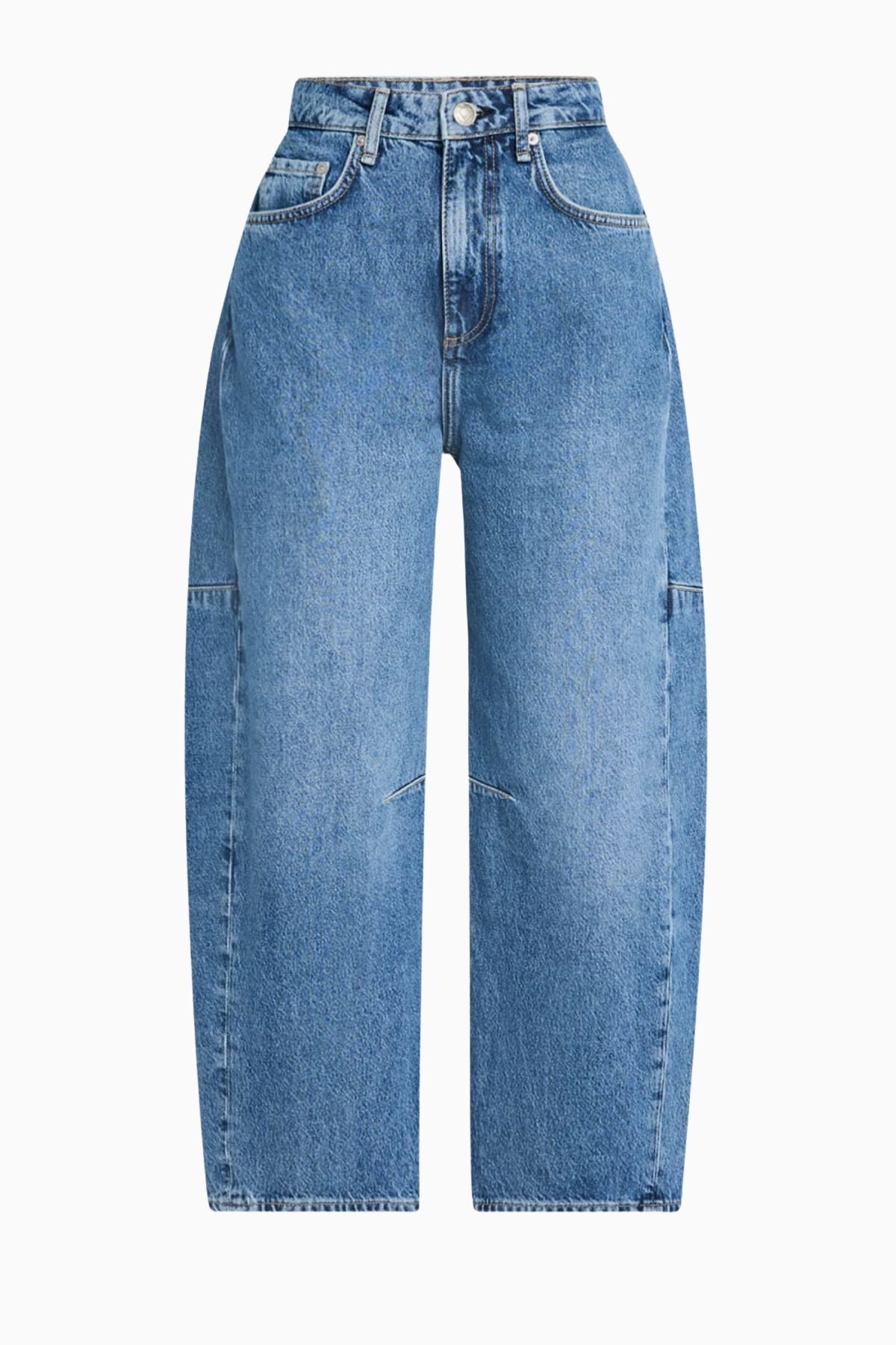 Rag & Bone Charlie High Rise Barrel Leg Jean - Accord