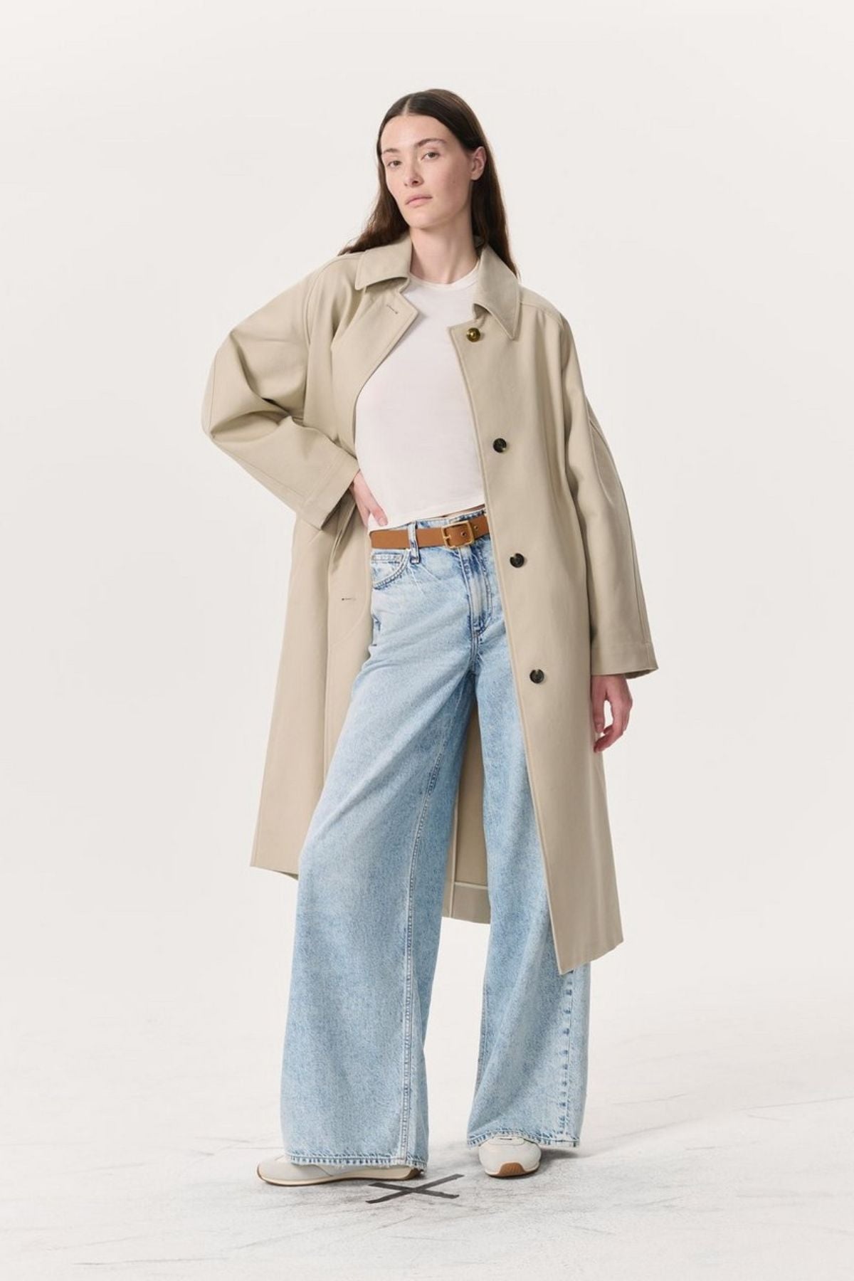 Rag & Bone Henrietta Trench - Light Beige