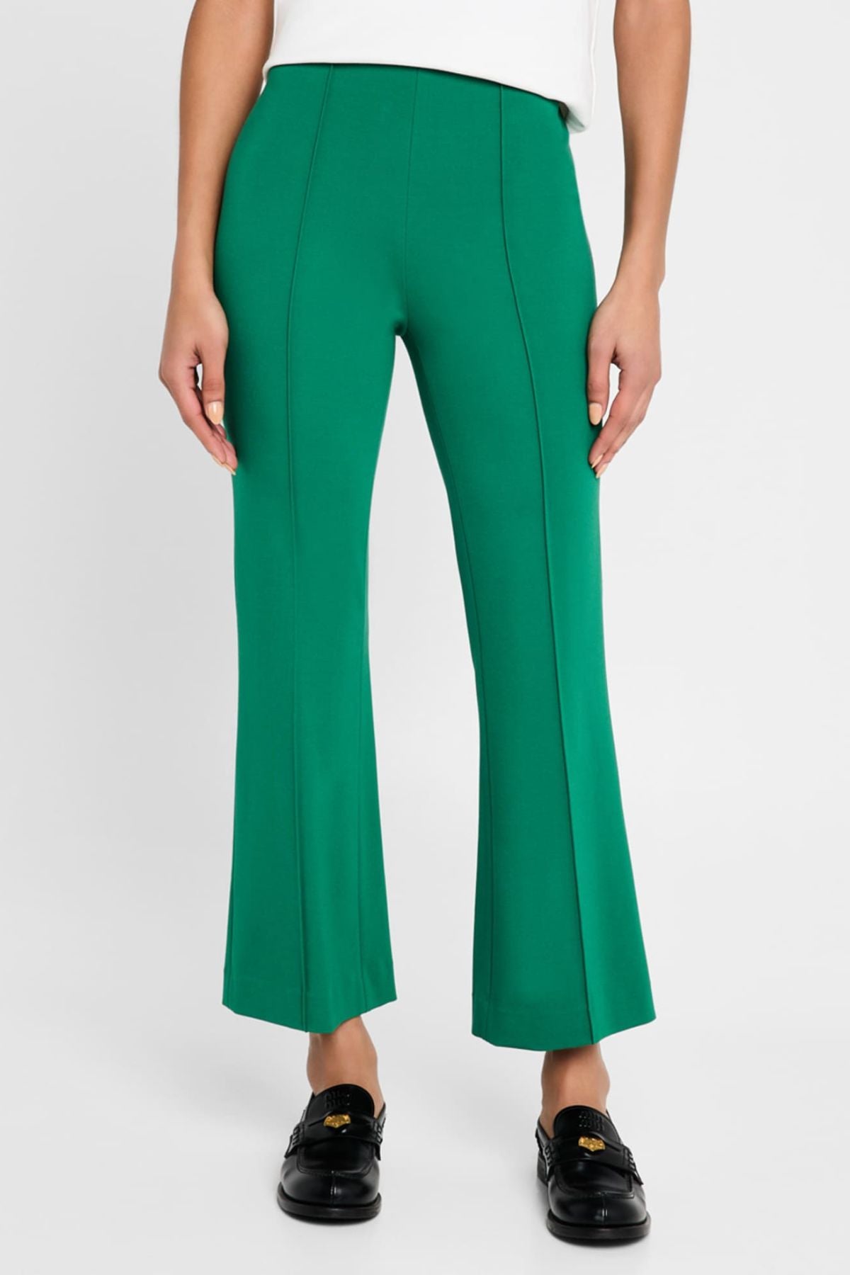 Rag & Bone Irina Kick Flare Pant - Deep Green