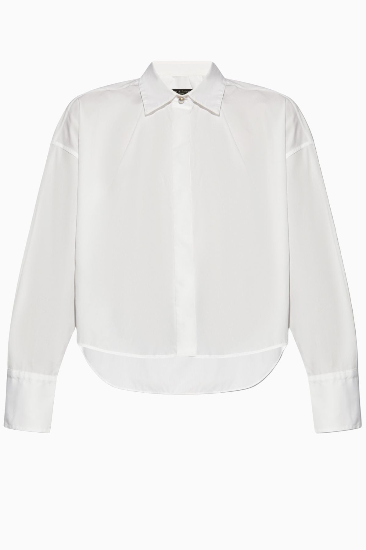 Rag & Bone Martha Poplin Shirt - White