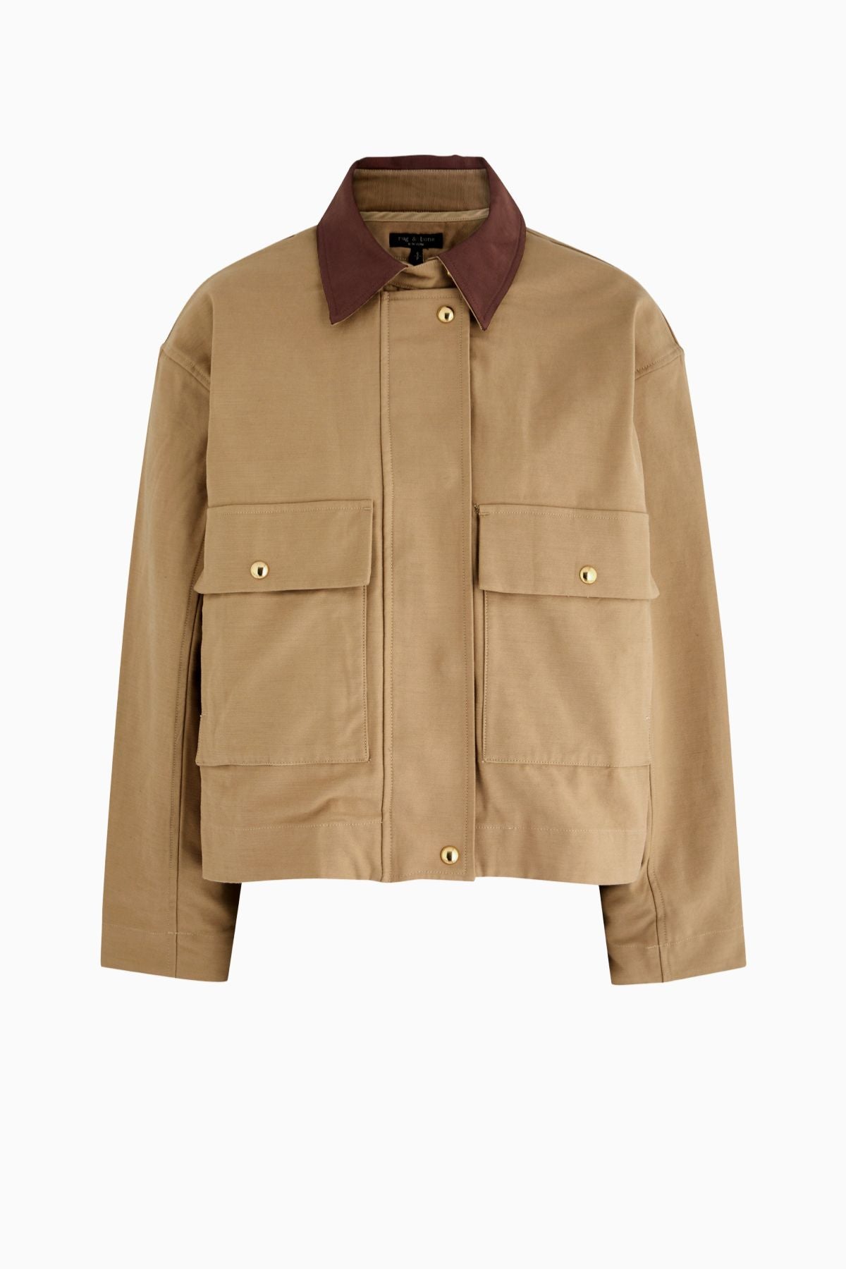 Rag & Bone Nonie Cotton Jacket - Beige