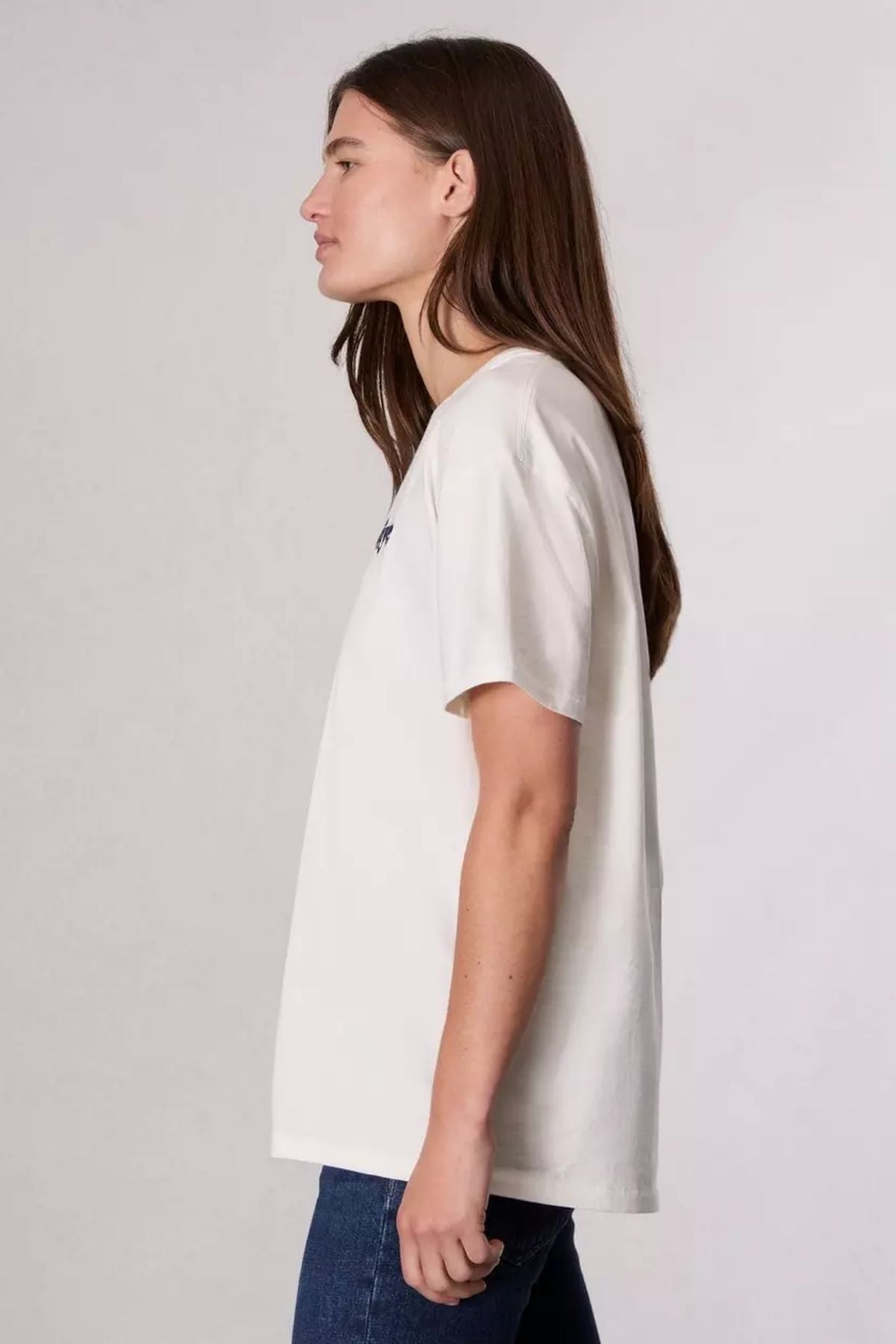 Rag & Bone NYC Boyfriend T-Shirt - Ivory Multi