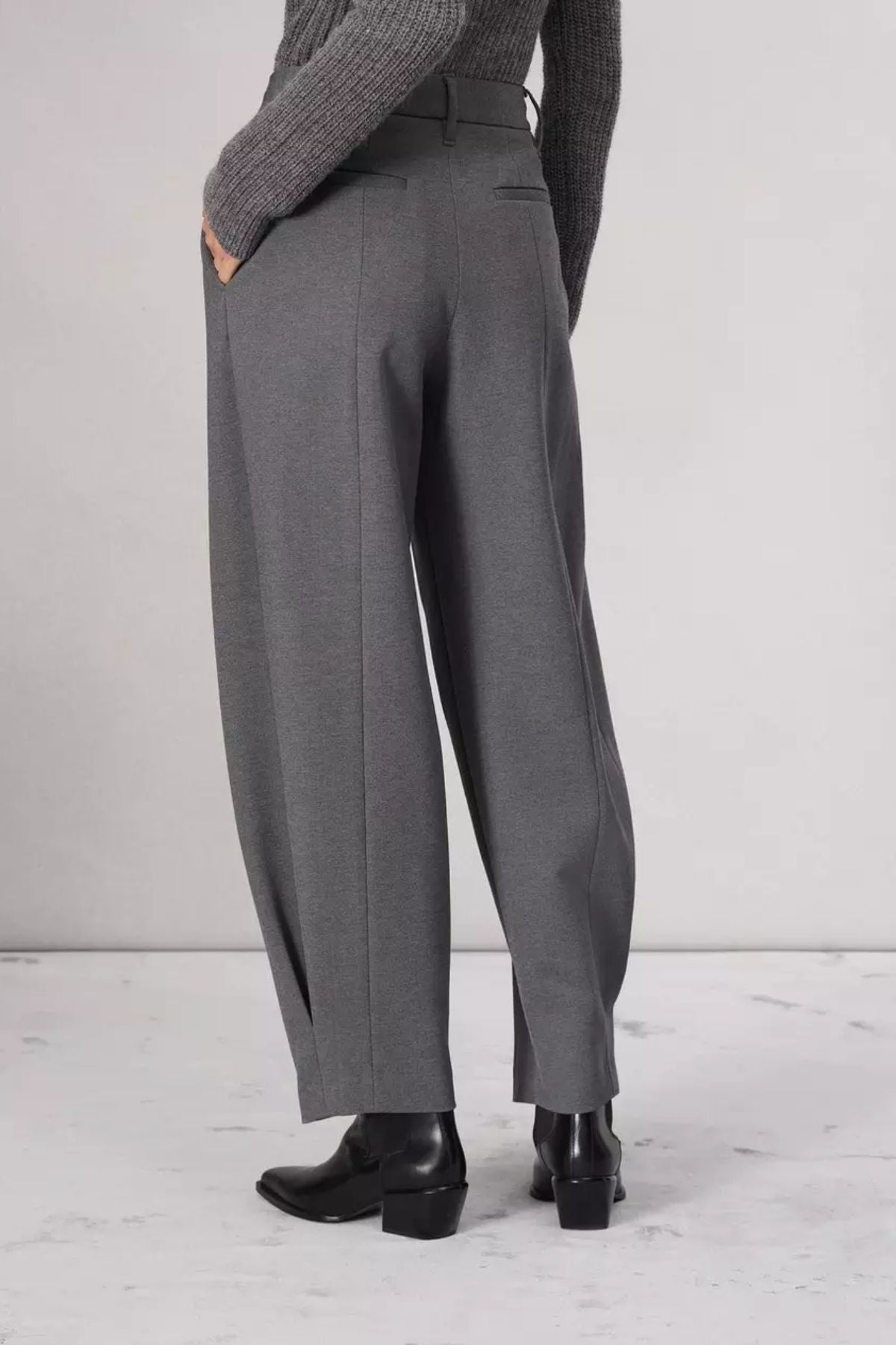 Rag & Bone Cecily Ponte Pant - Charcoal