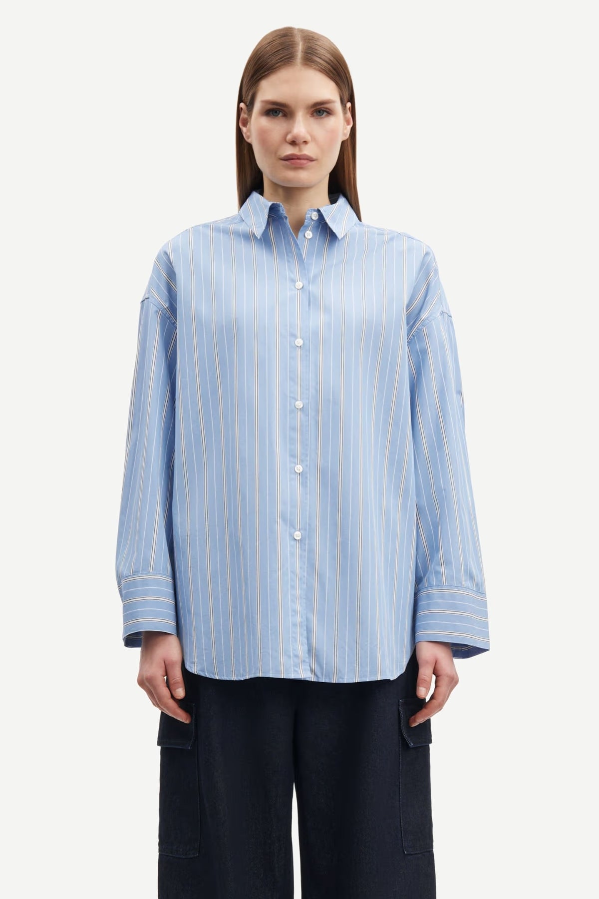 Samsøe Samsøe Marika Shirt - Blue Heaven