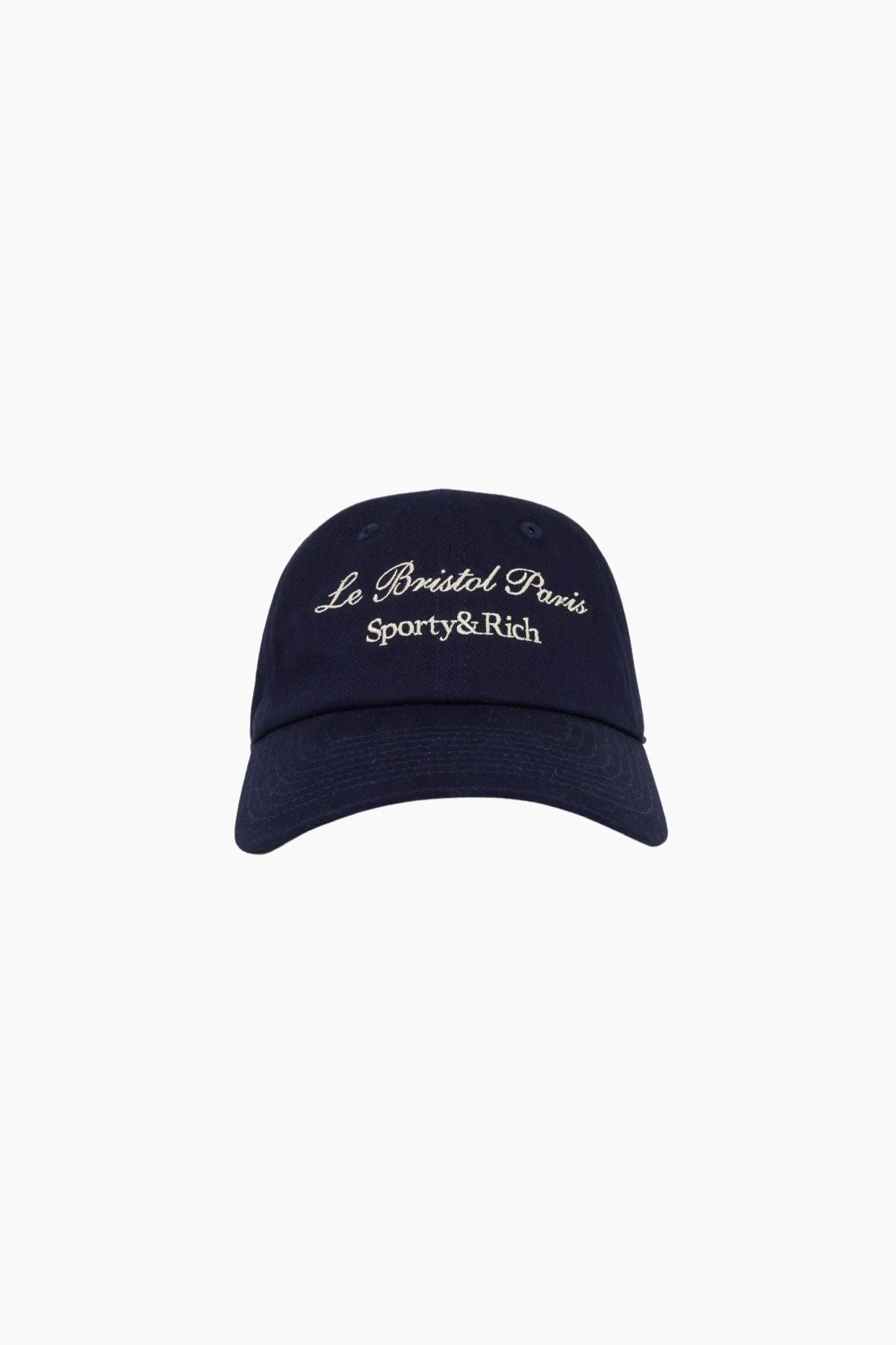 Sporty & Rich Faubourg Cap - Navy/ Cream