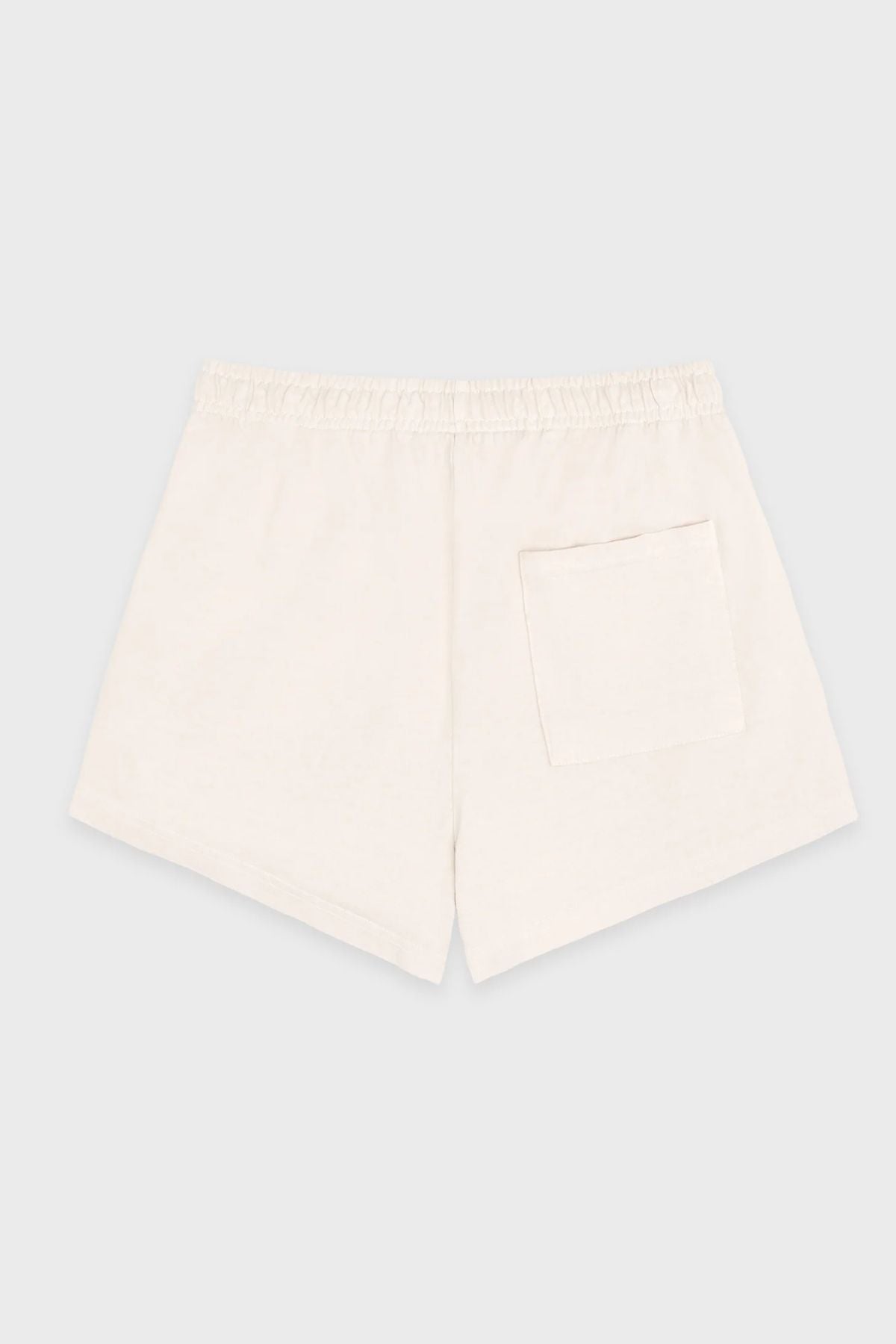 Sporty & Rich The Carlyle Script Disco Short - Cream/ Forest