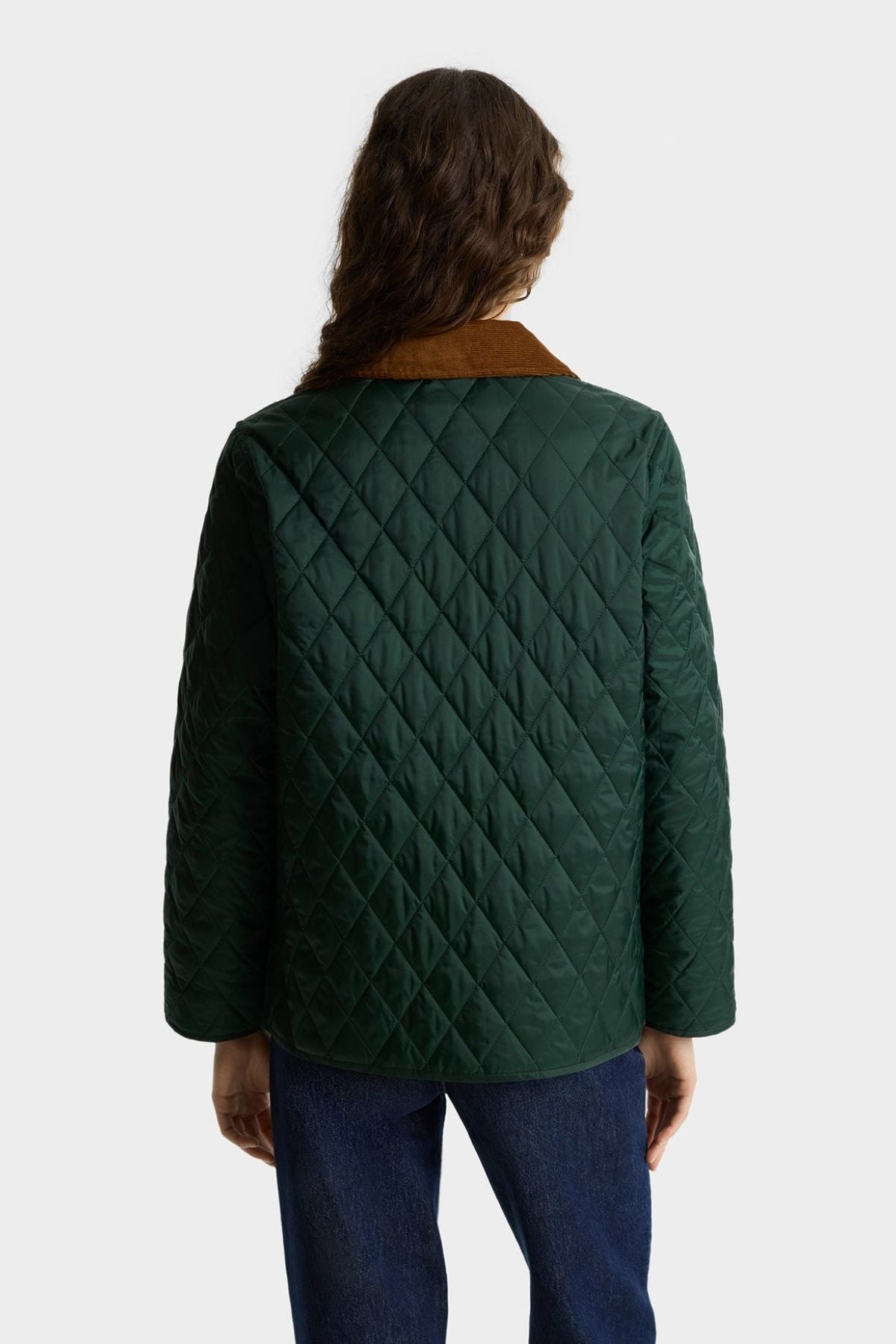 Sporty & Rich Vendome Nylon Quilted Jacket - Forest