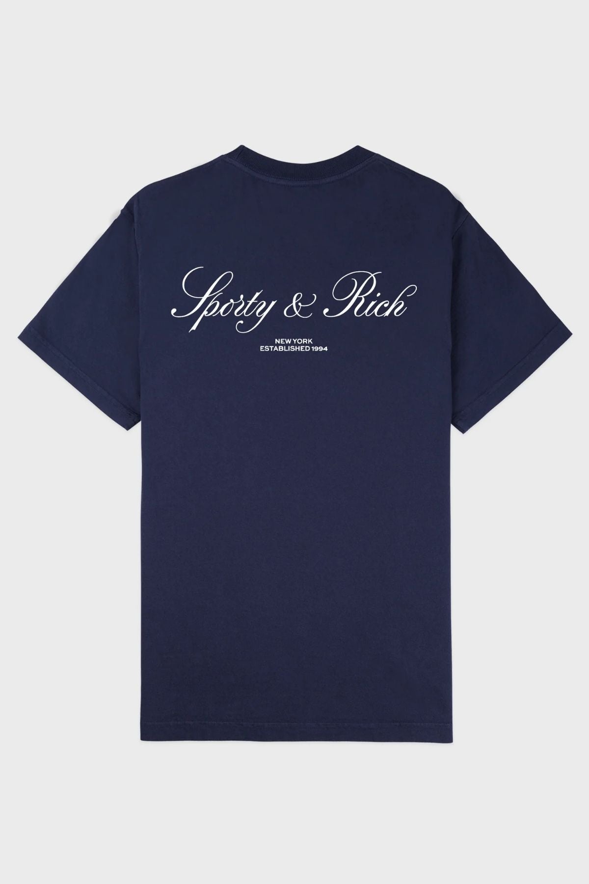 Sporty & Rich Vendome Resort T-Shirt - Navy/ White