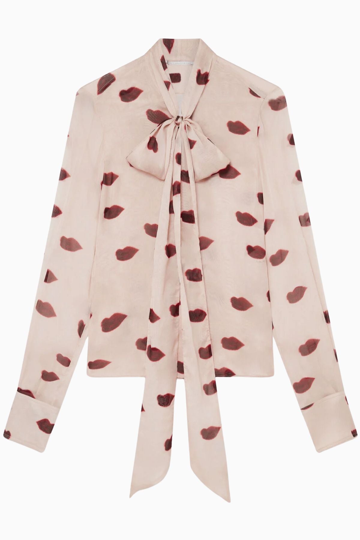 Stella McCartney Lips Print Shirt - Dusty Pink