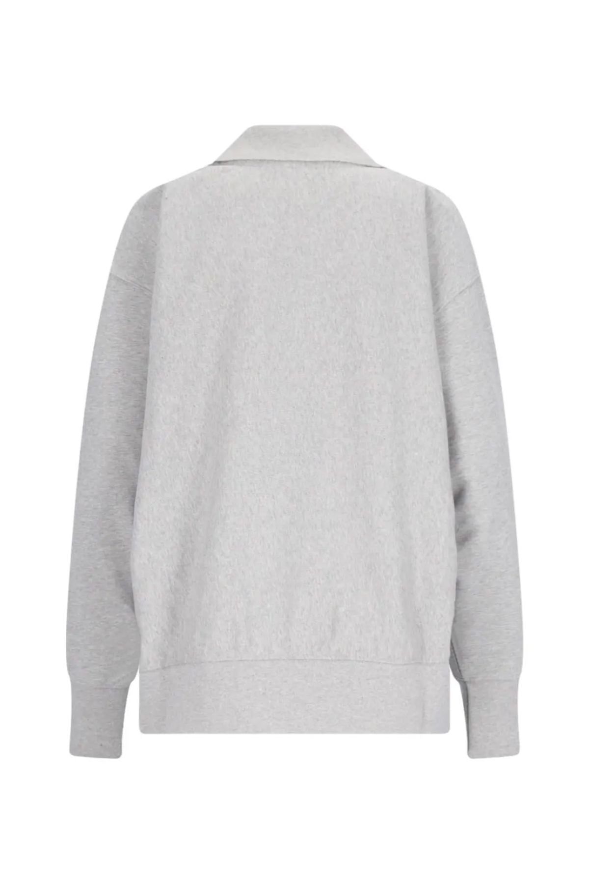 Stella McCartney Varsity Polo Sweatshirt - Light Grey Melange