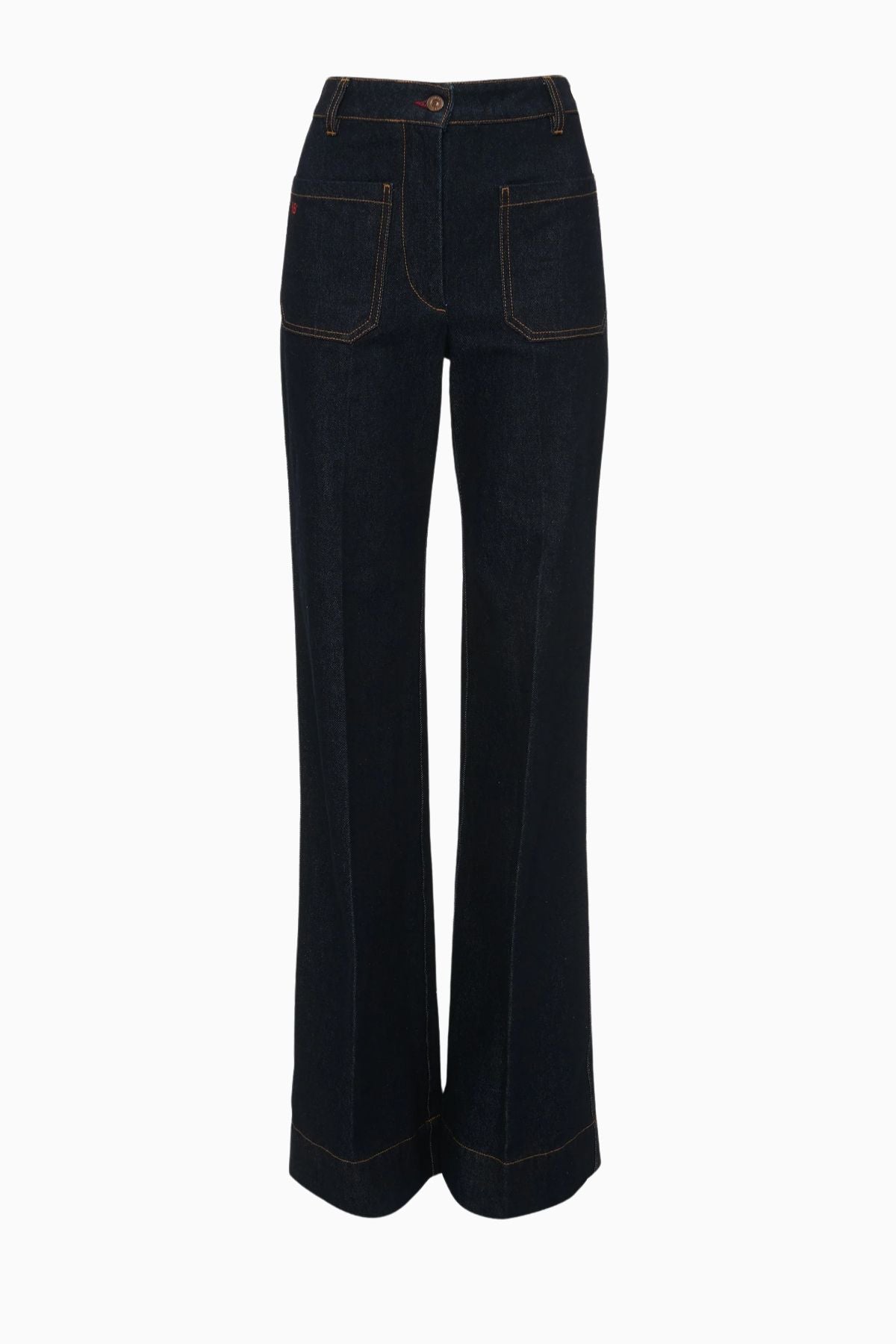 Victoria Beckham Alina Jean - Dark Indigo Rinse