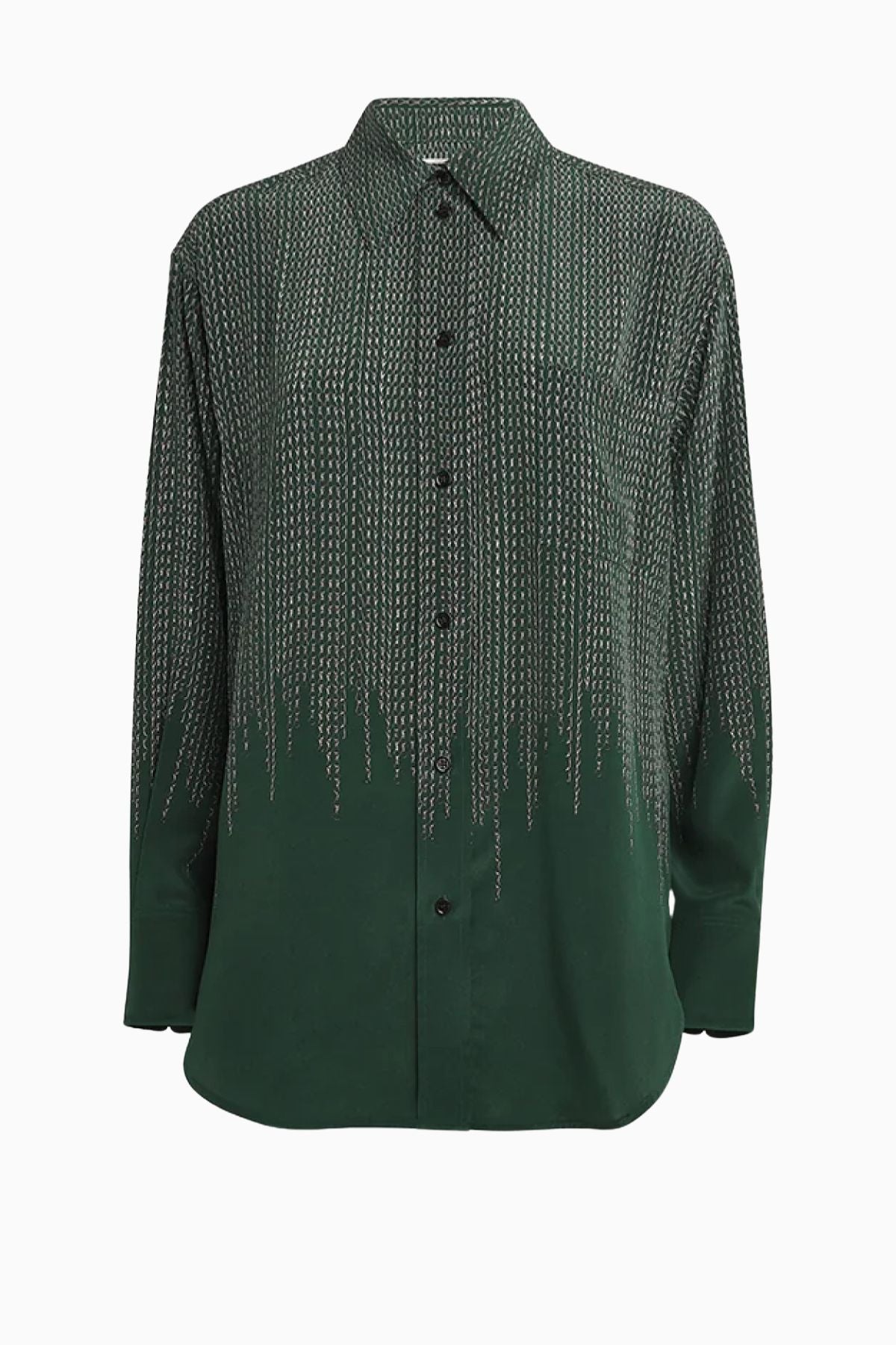 Victoria Beckham Pyjama Shirt - Green Chain