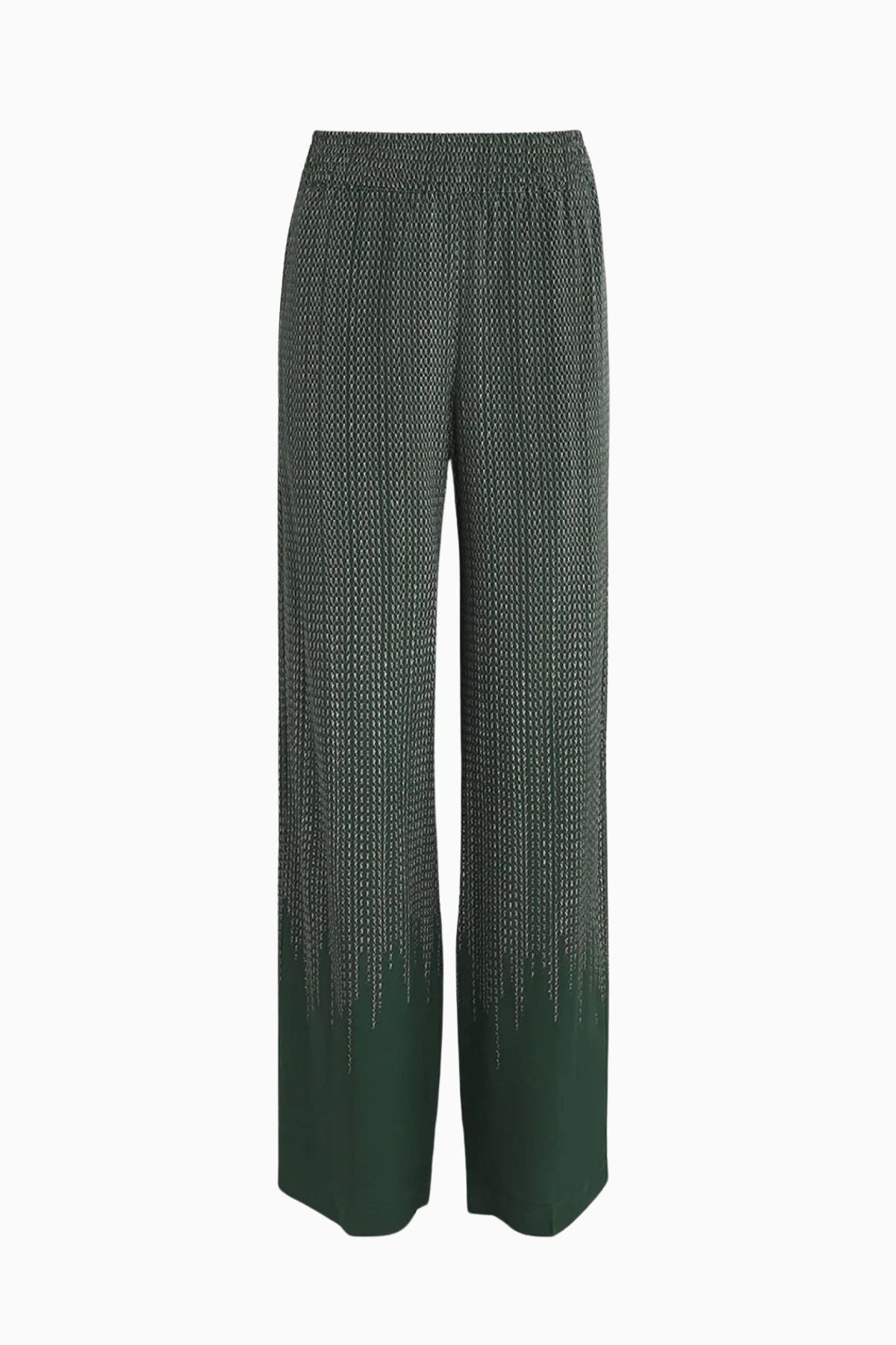 Victoria Beckham Pyjama Trouser - Green Chain