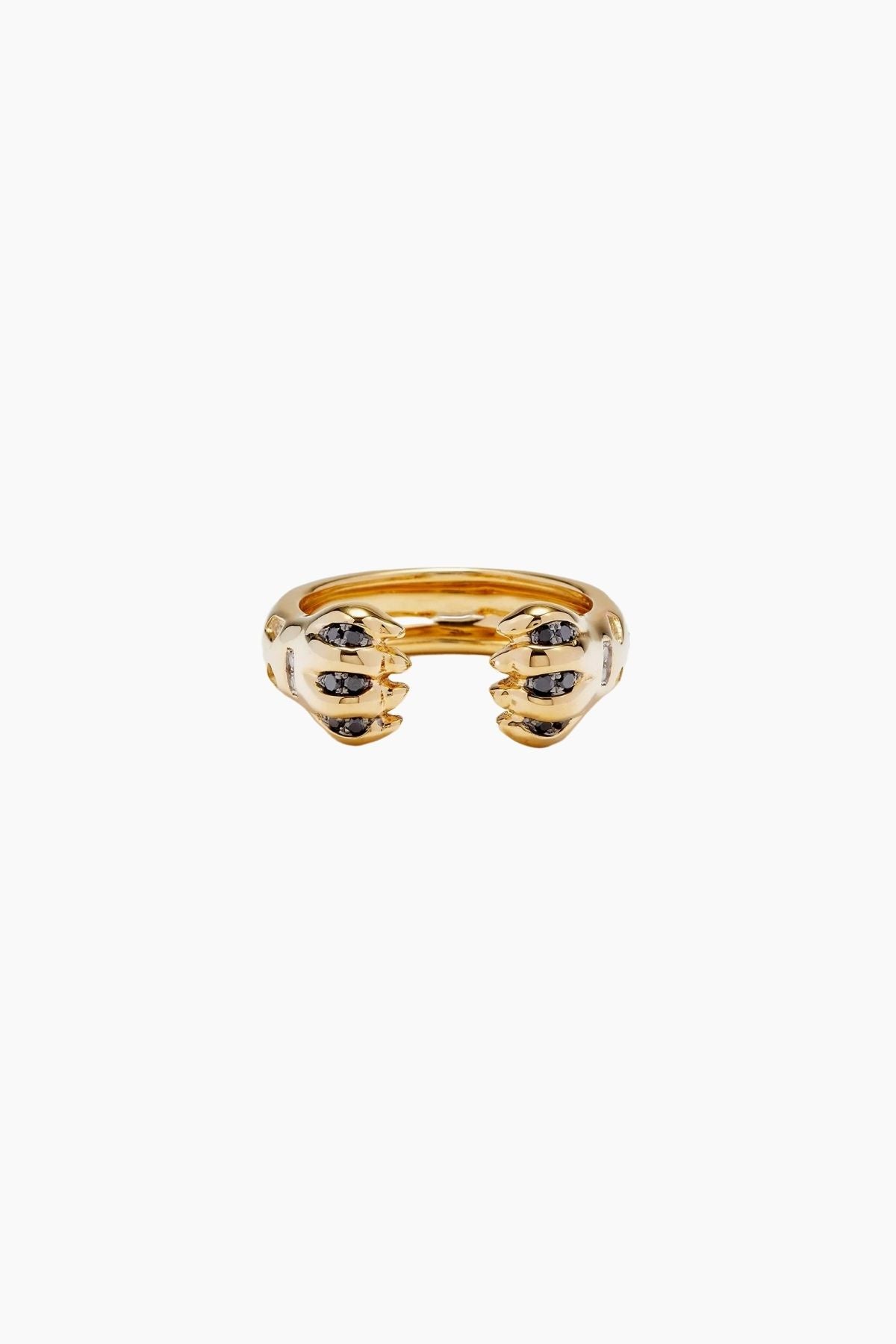 Yvonne Léon Tiger Claw Diamond Ring - Yellow Gold