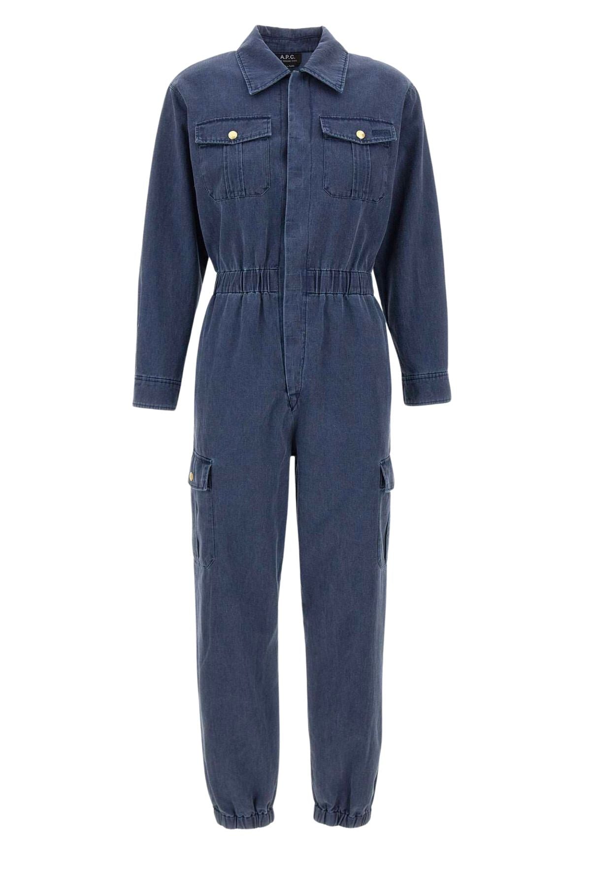 A.P.C. Danica Jumpsuit - Blue – Grace Melbourne