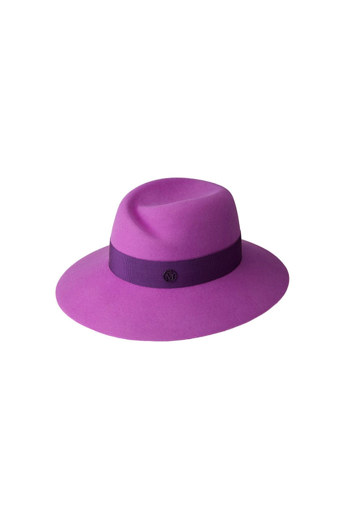 Maison Michel Virginie felt fedora hat - Pink