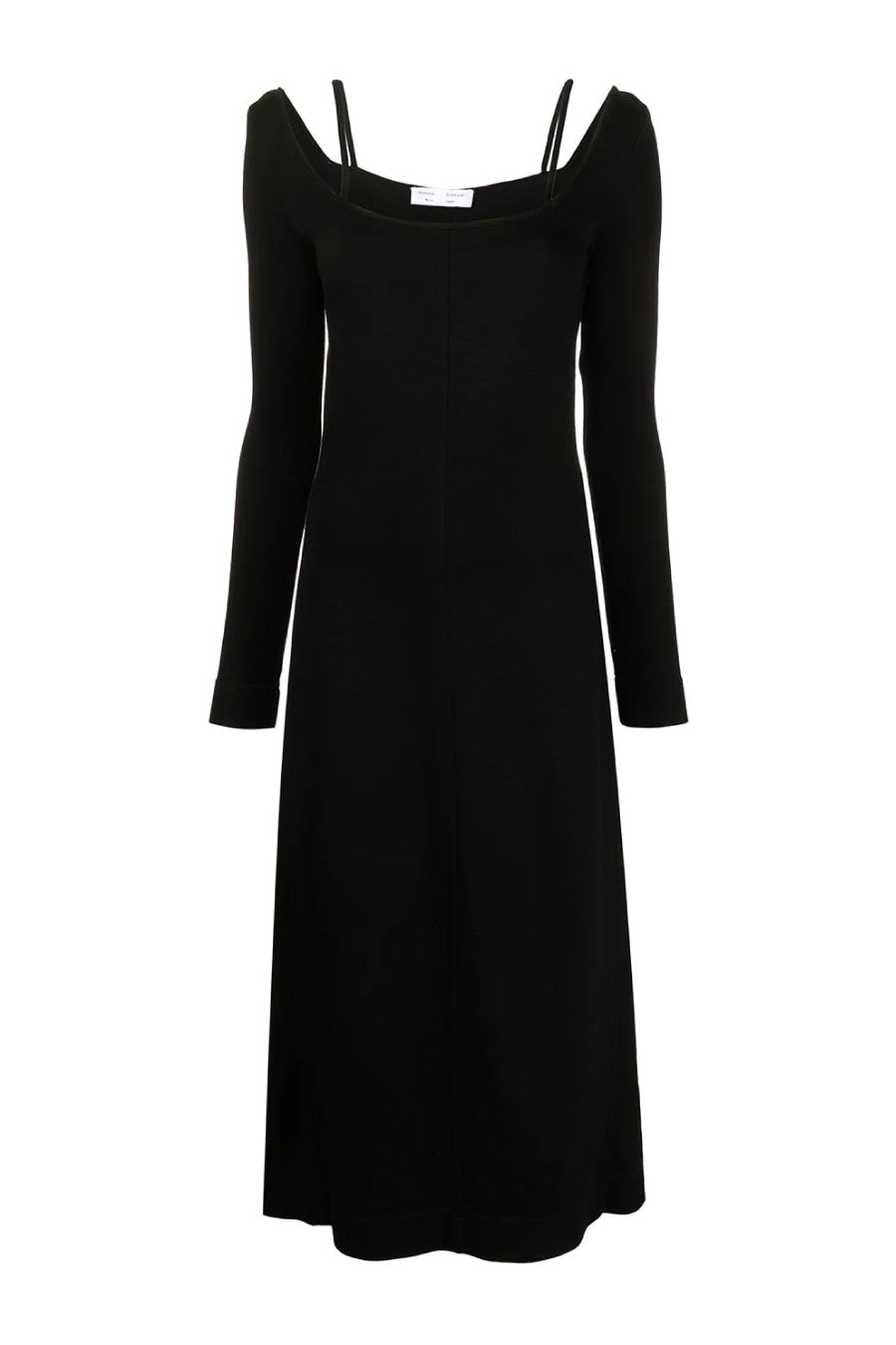Proenza Schouler White Label Beatrice sleeveless midi dress - Black